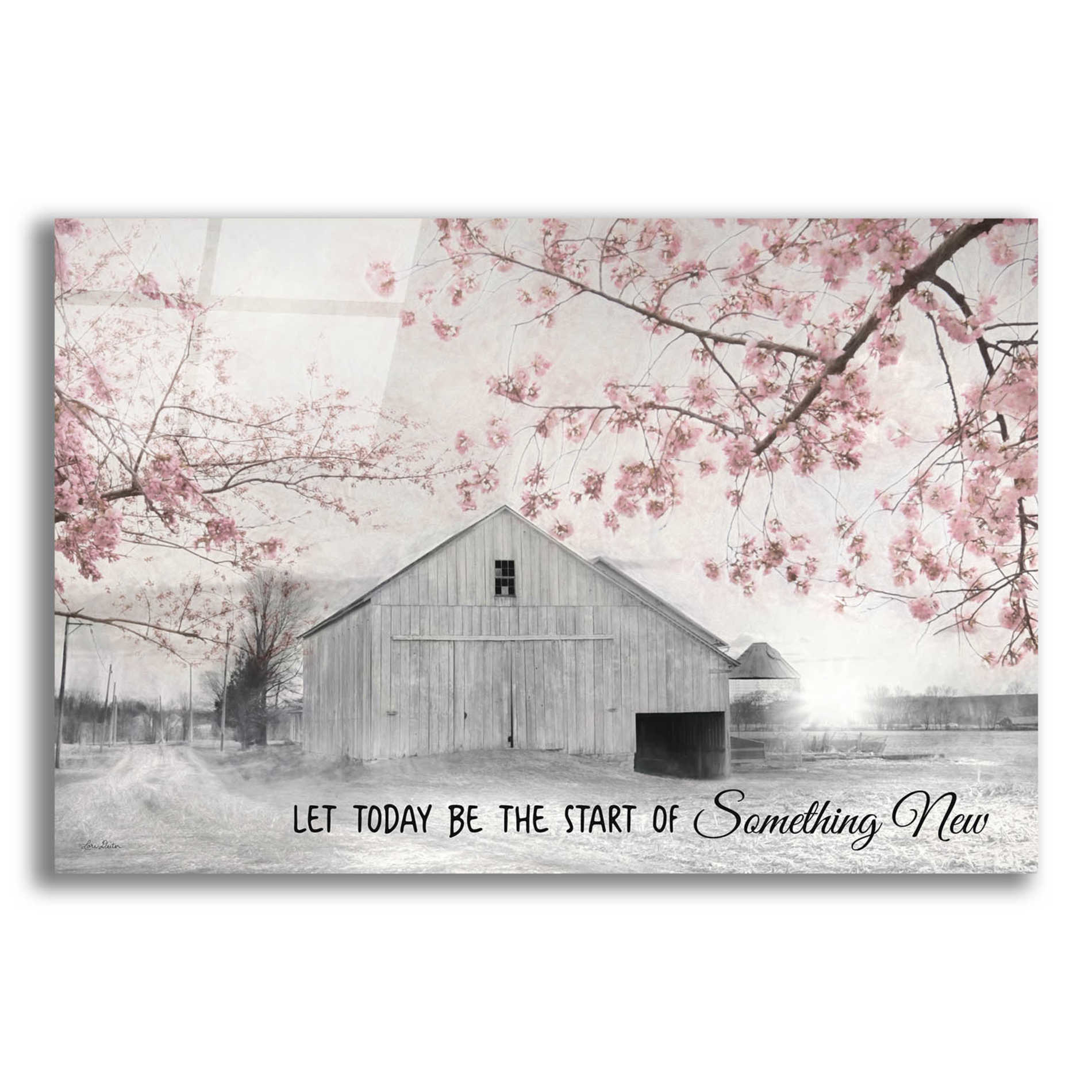 Epic Art 'Something New' by Lori Deiter Acrylic Glass Wall Art,16x12