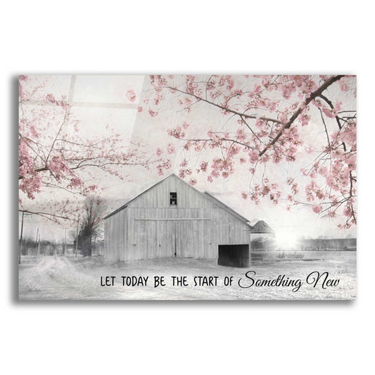 Epic Art 'Something New' by Lori Deiter Acrylic Glass Wall Art