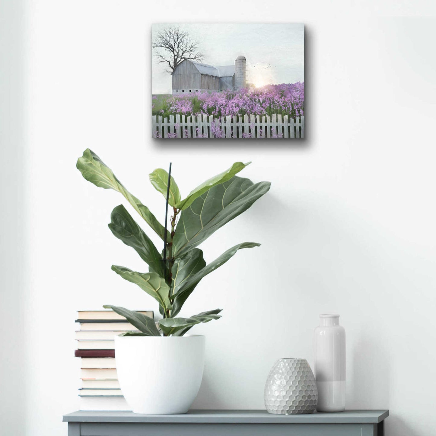 Epic Art 'Spring Blessings' by Lori Deiter Acrylic Glass Wall Art,16x12