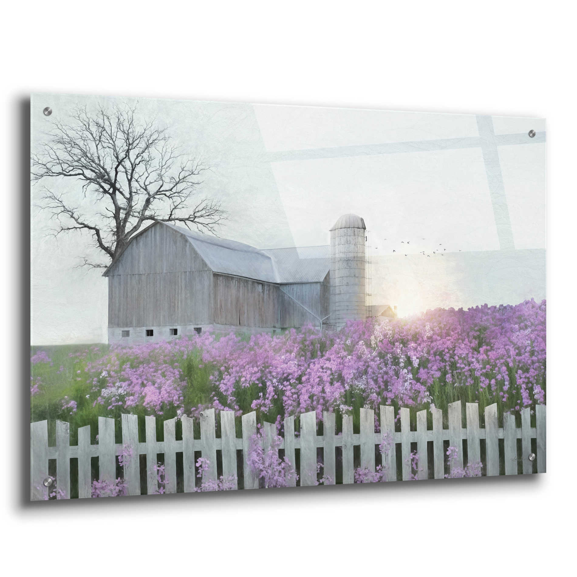 Epic Art 'Spring Blessings' by Lori Deiter Acrylic Glass Wall Art,36x24