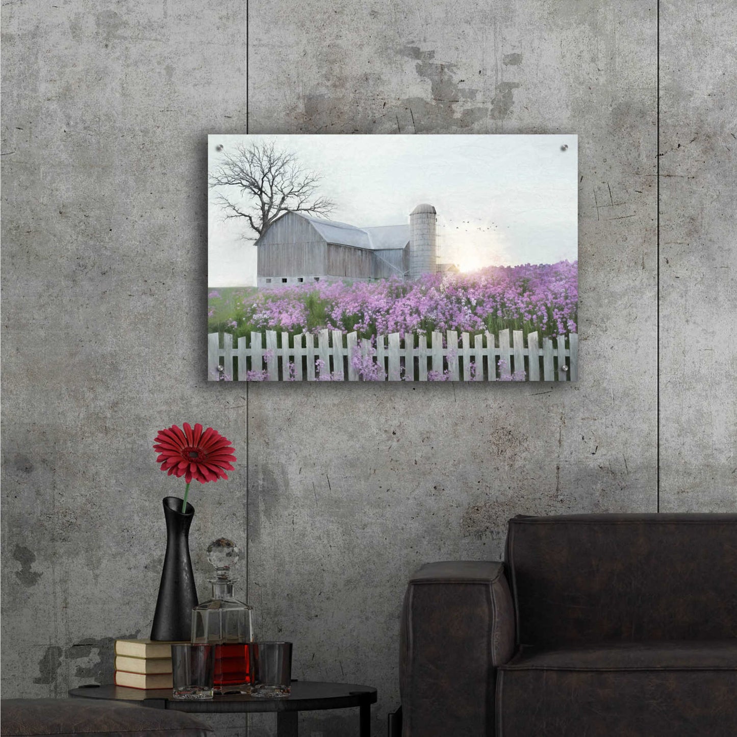 Epic Art 'Spring Blessings' by Lori Deiter Acrylic Glass Wall Art,36x24