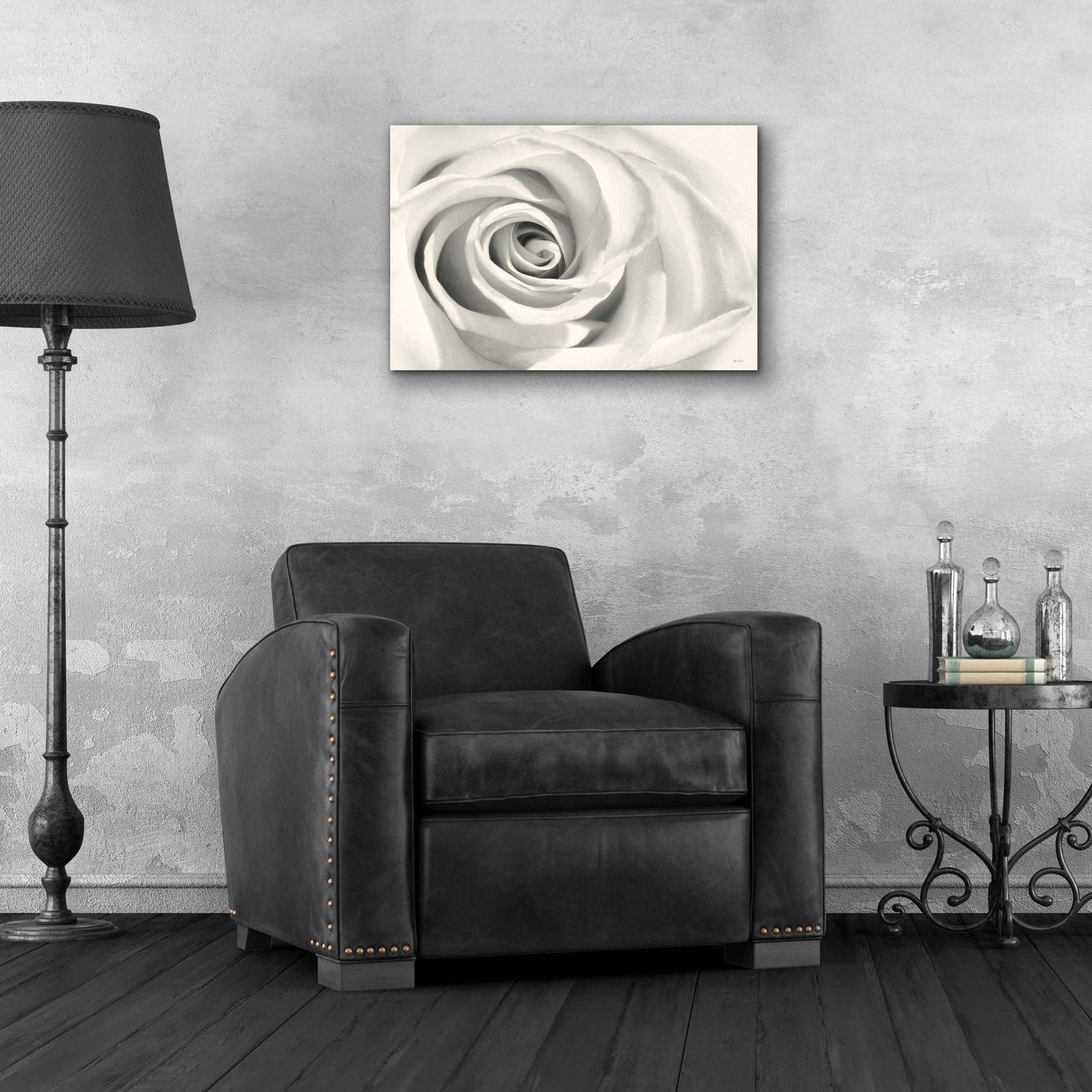 Epic Art 'Rose II' by Lori Deiter Acrylic Glass Wall Art,24x16