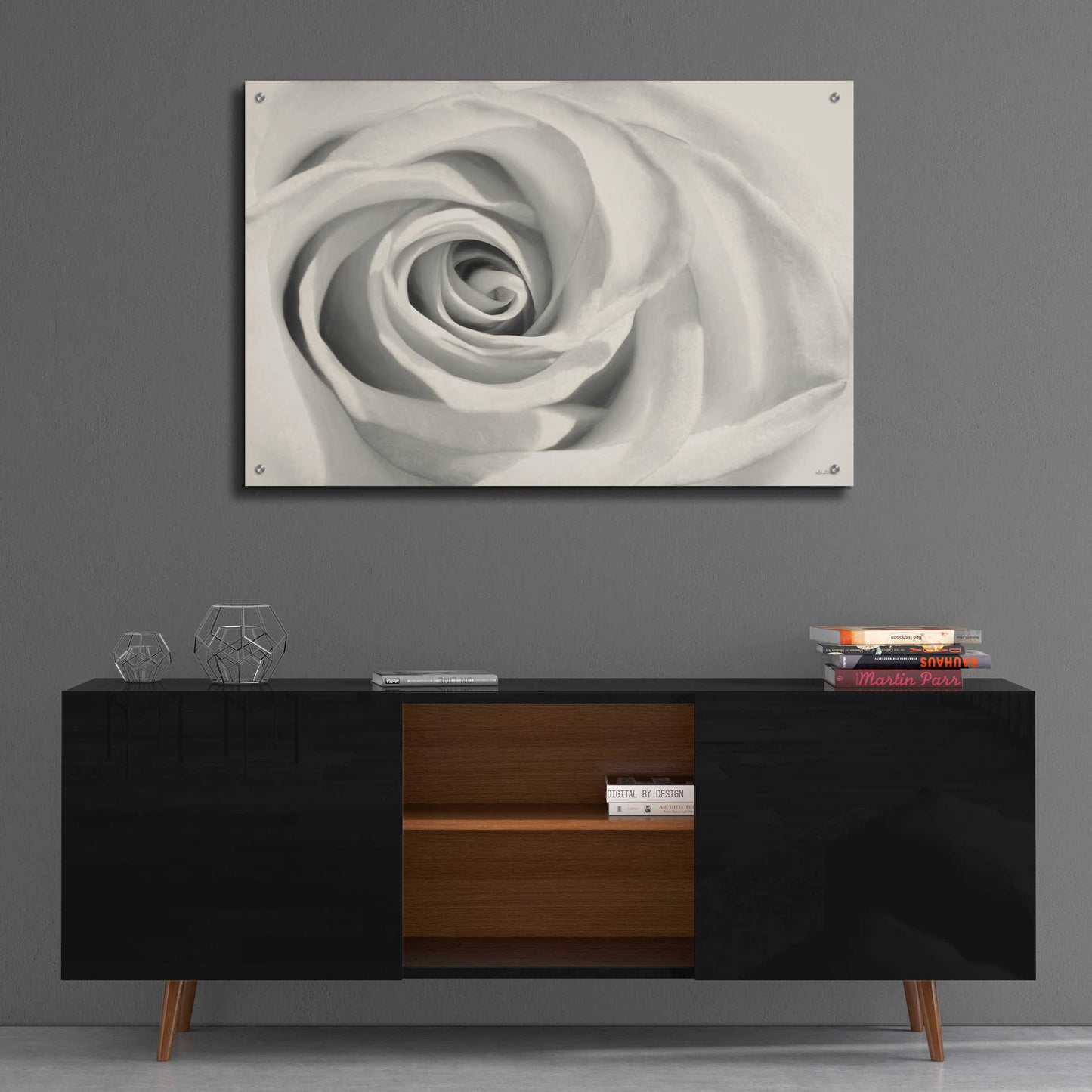 Epic Art 'Rose II' by Lori Deiter Acrylic Glass Wall Art,36x24