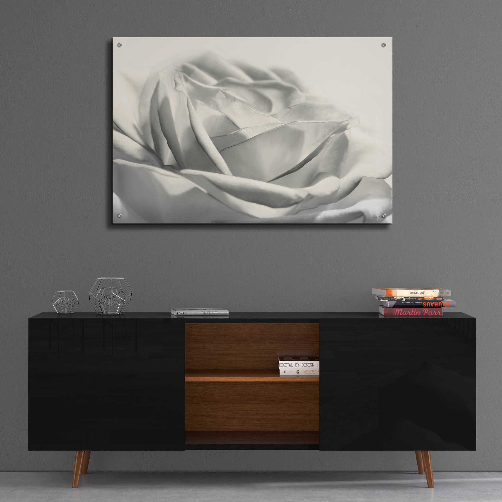 Epic Art 'Rose III' by Lori Deiter Acrylic Glass Wall Art,36x24