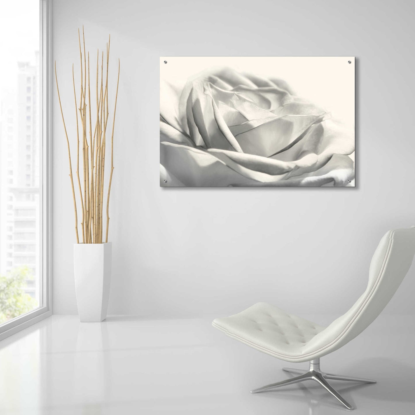 Epic Art 'Rose III' by Lori Deiter Acrylic Glass Wall Art,36x24