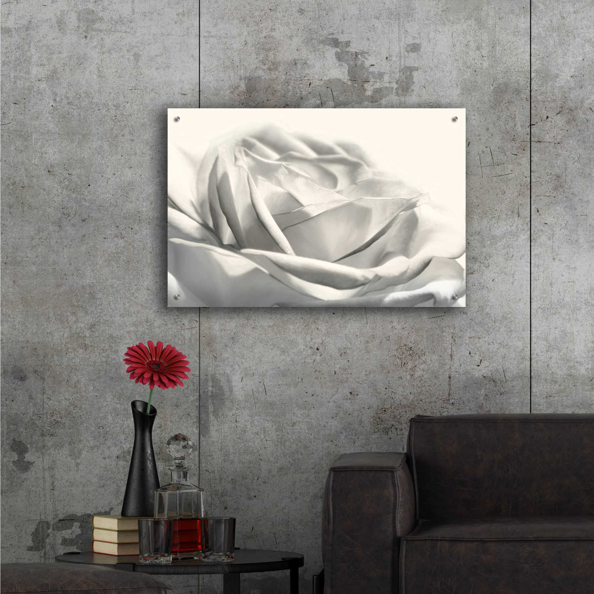 Epic Art 'Rose III' by Lori Deiter Acrylic Glass Wall Art,36x24