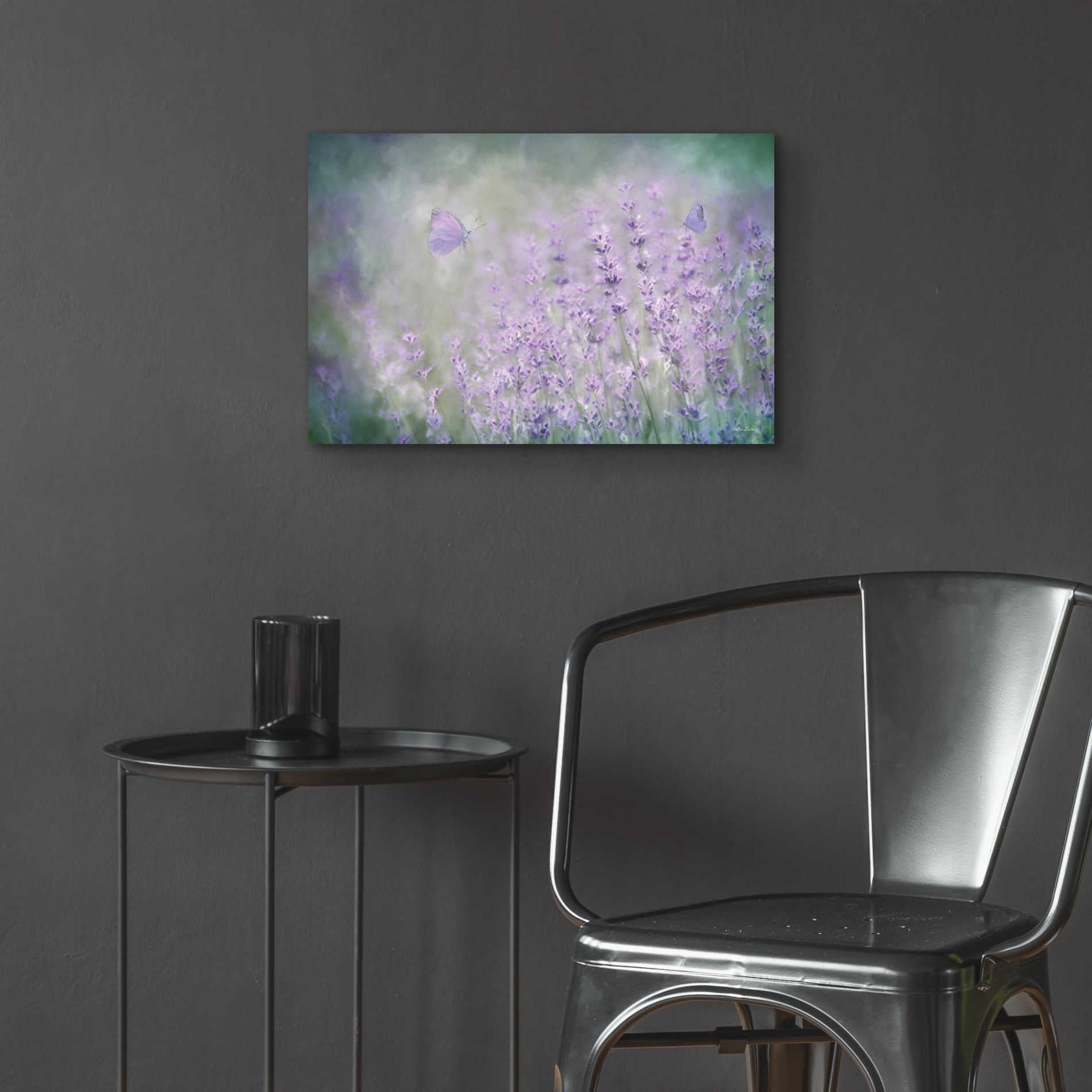 Epic Art 'Lovely Lavender' by Lori Deiter Acrylic Glass Wall Art,24x16