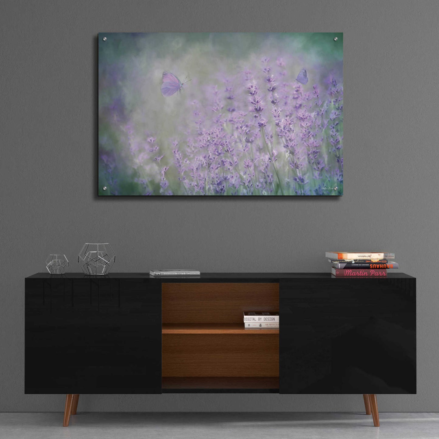 Epic Art 'Lovely Lavender' by Lori Deiter Acrylic Glass Wall Art,36x24