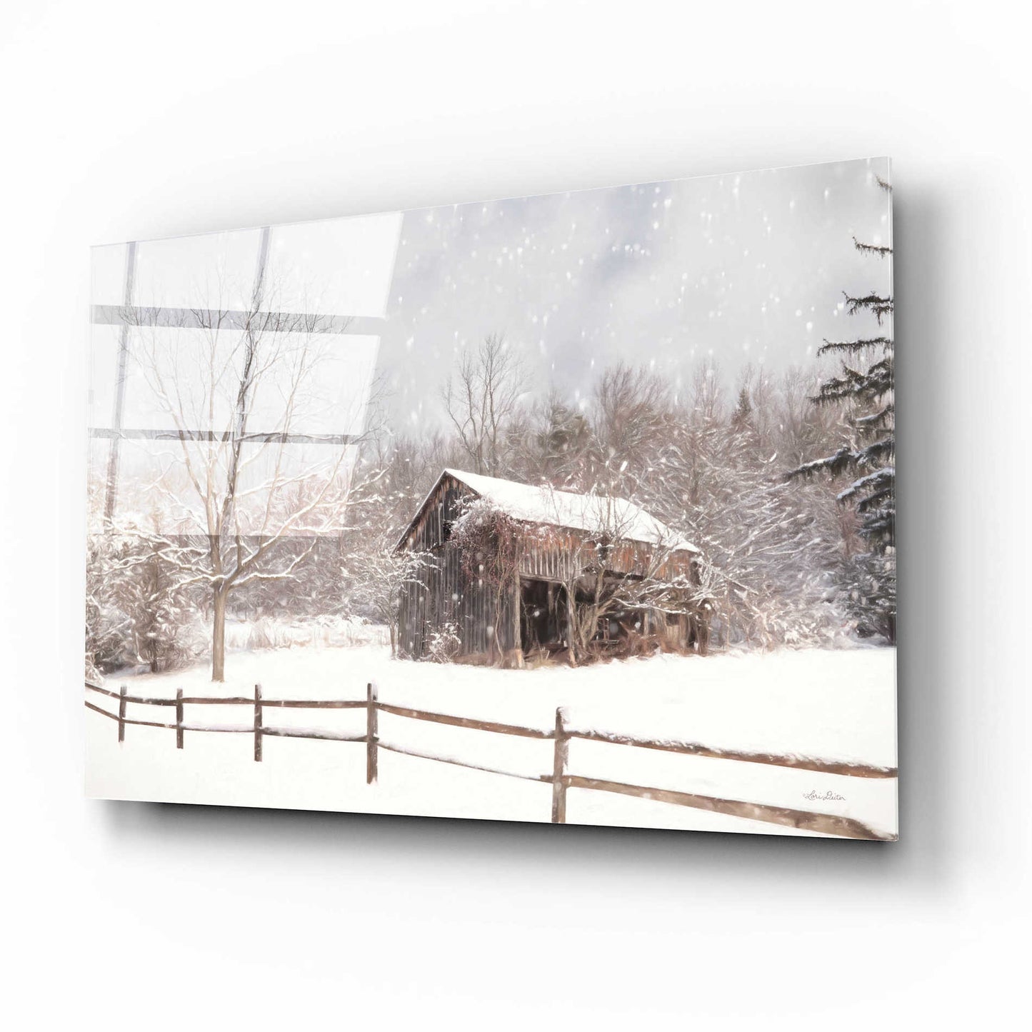 Epic Art 'Beautiful Solitude' by Lori Deiter Acrylic Glass Wall Art,16x12