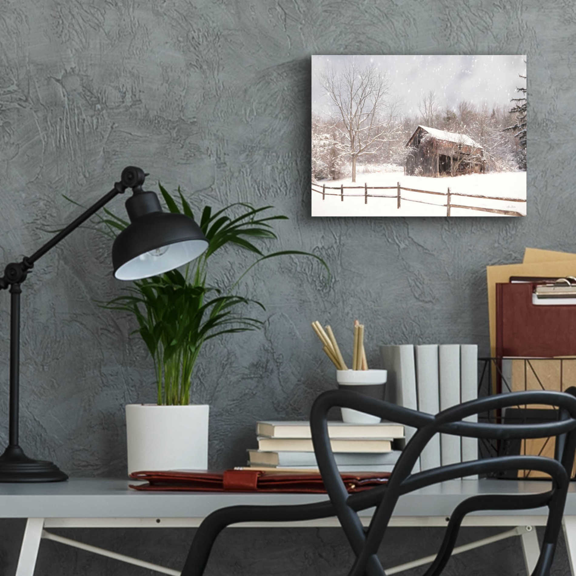 Epic Art 'Beautiful Solitude' by Lori Deiter Acrylic Glass Wall Art,16x12