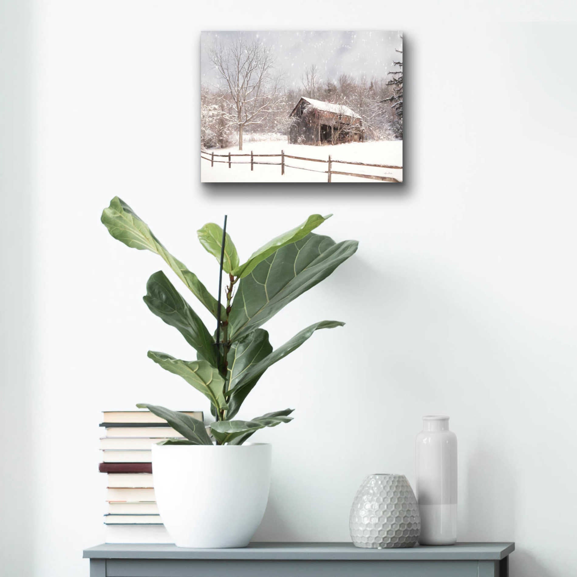 Epic Art 'Beautiful Solitude' by Lori Deiter Acrylic Glass Wall Art,16x12
