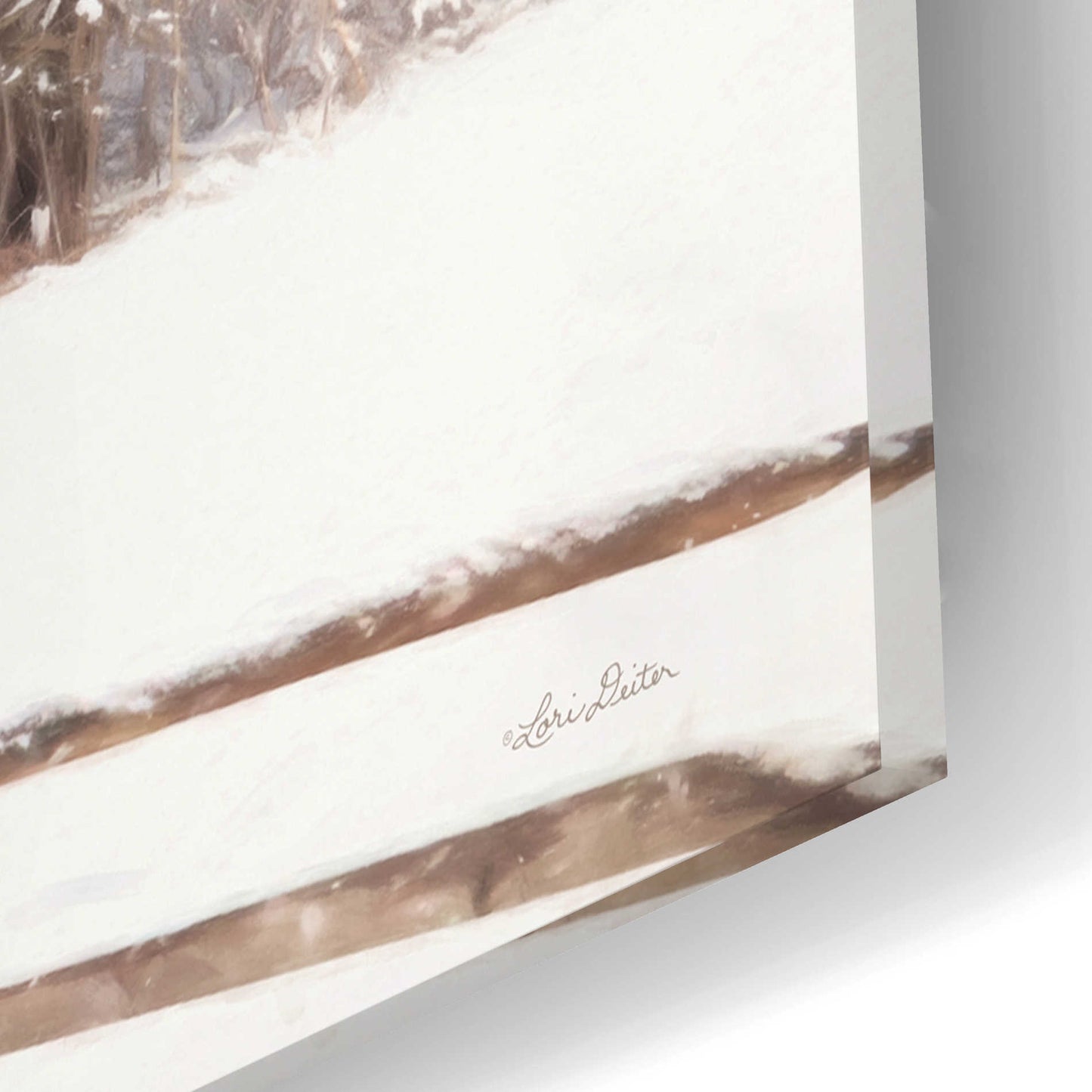 Epic Art 'Beautiful Solitude' by Lori Deiter Acrylic Glass Wall Art,24x16