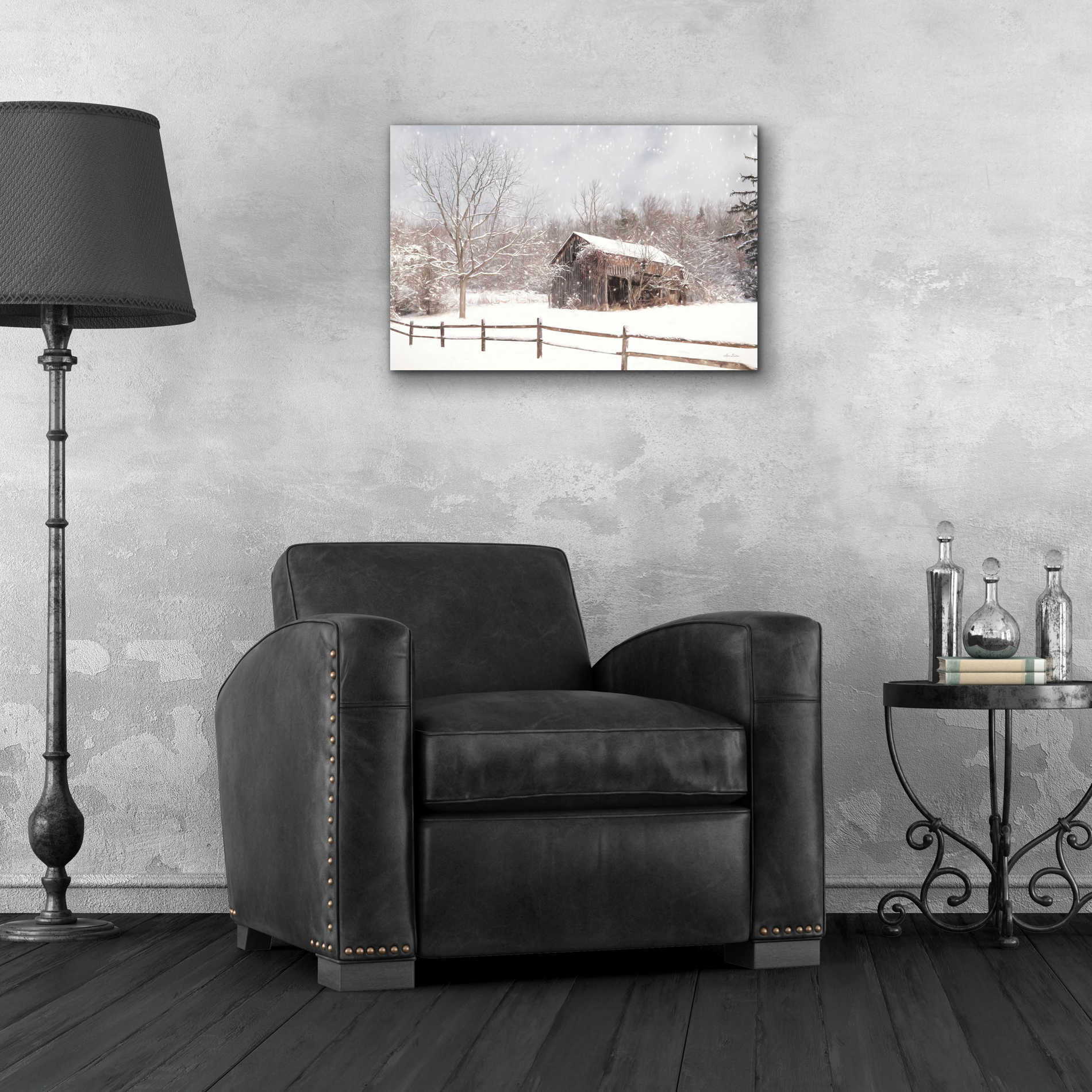 Epic Art 'Beautiful Solitude' by Lori Deiter Acrylic Glass Wall Art,24x16