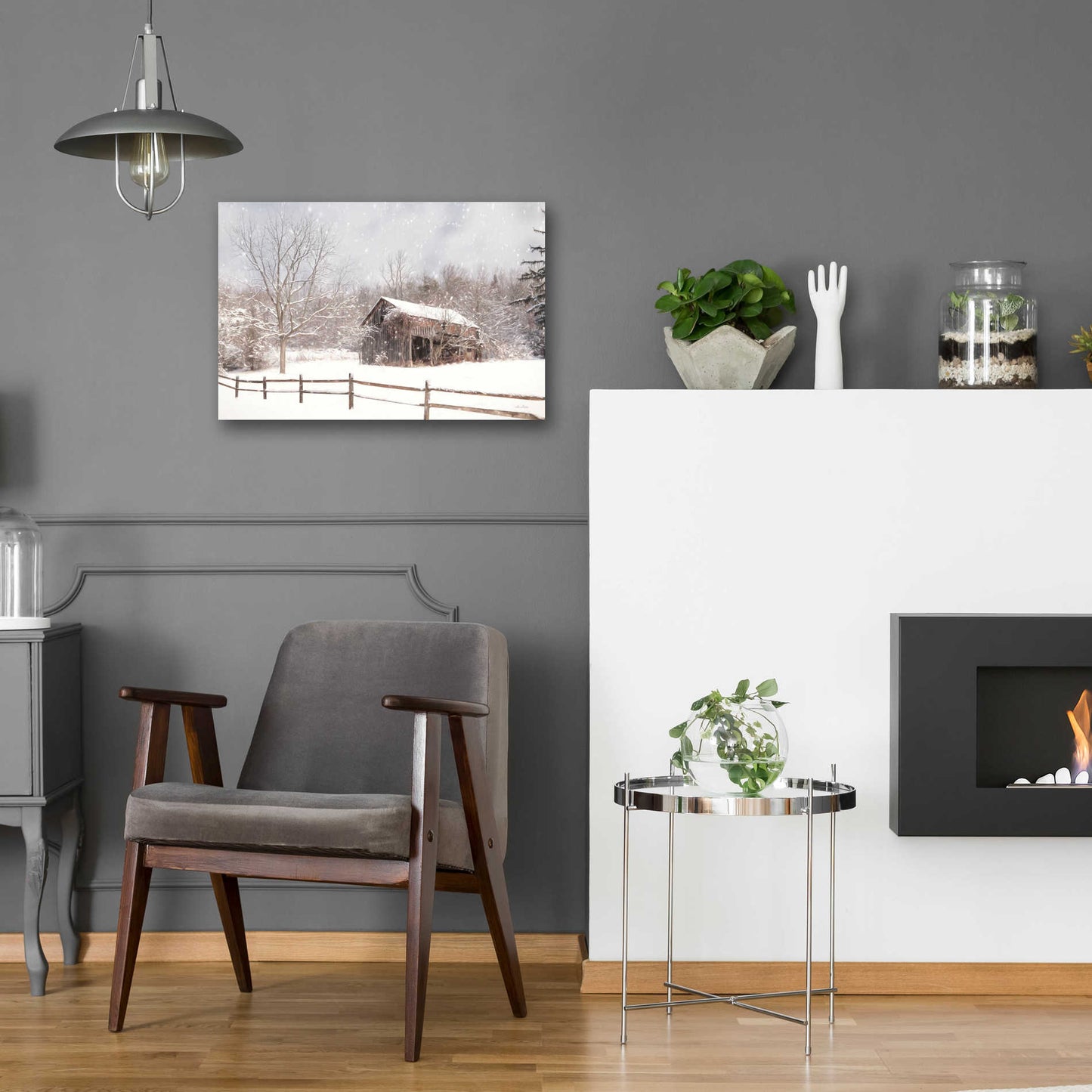 Epic Art 'Beautiful Solitude' by Lori Deiter Acrylic Glass Wall Art,24x16