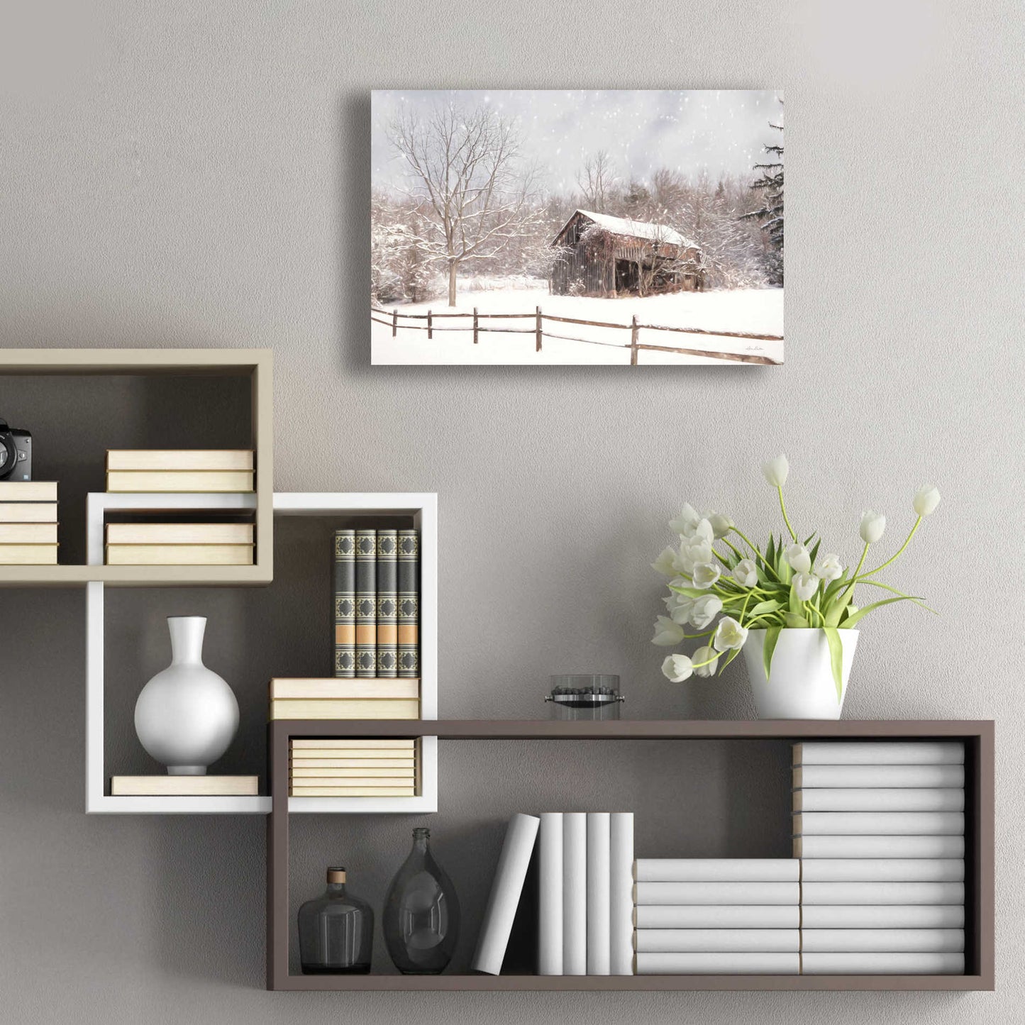 Epic Art 'Beautiful Solitude' by Lori Deiter Acrylic Glass Wall Art,24x16