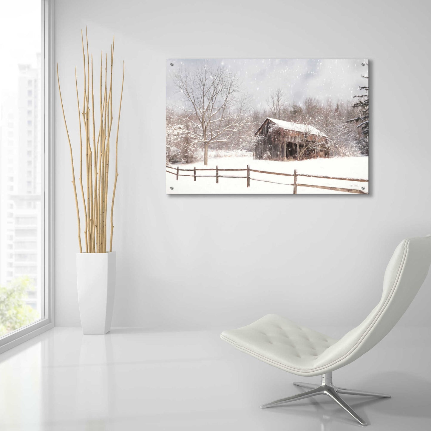 Epic Art 'Beautiful Solitude' by Lori Deiter Acrylic Glass Wall Art,36x24