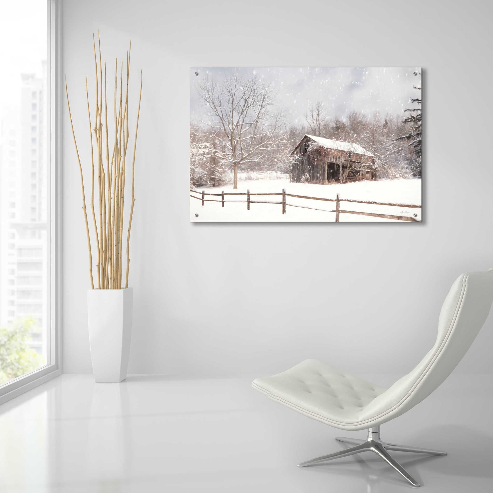 Epic Art 'Beautiful Solitude' by Lori Deiter Acrylic Glass Wall Art,36x24