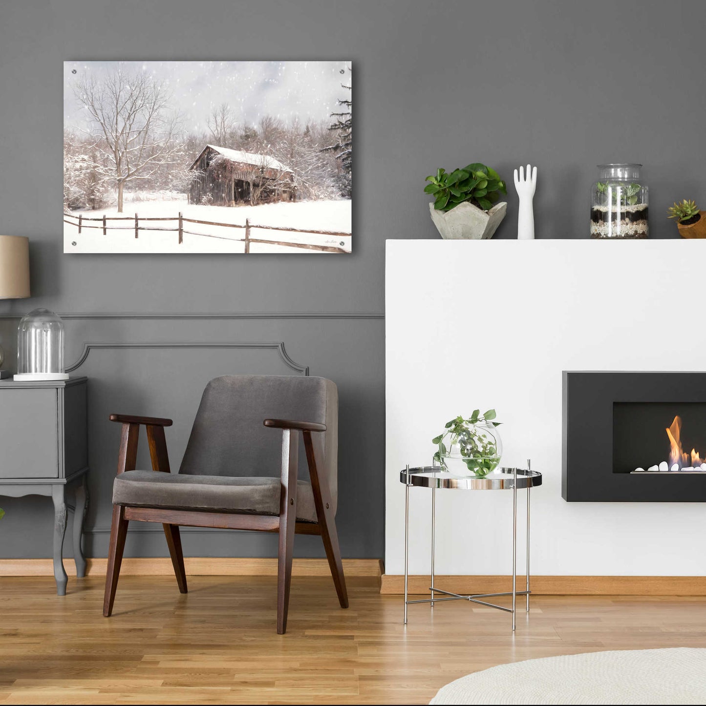 Epic Art 'Beautiful Solitude' by Lori Deiter Acrylic Glass Wall Art,36x24