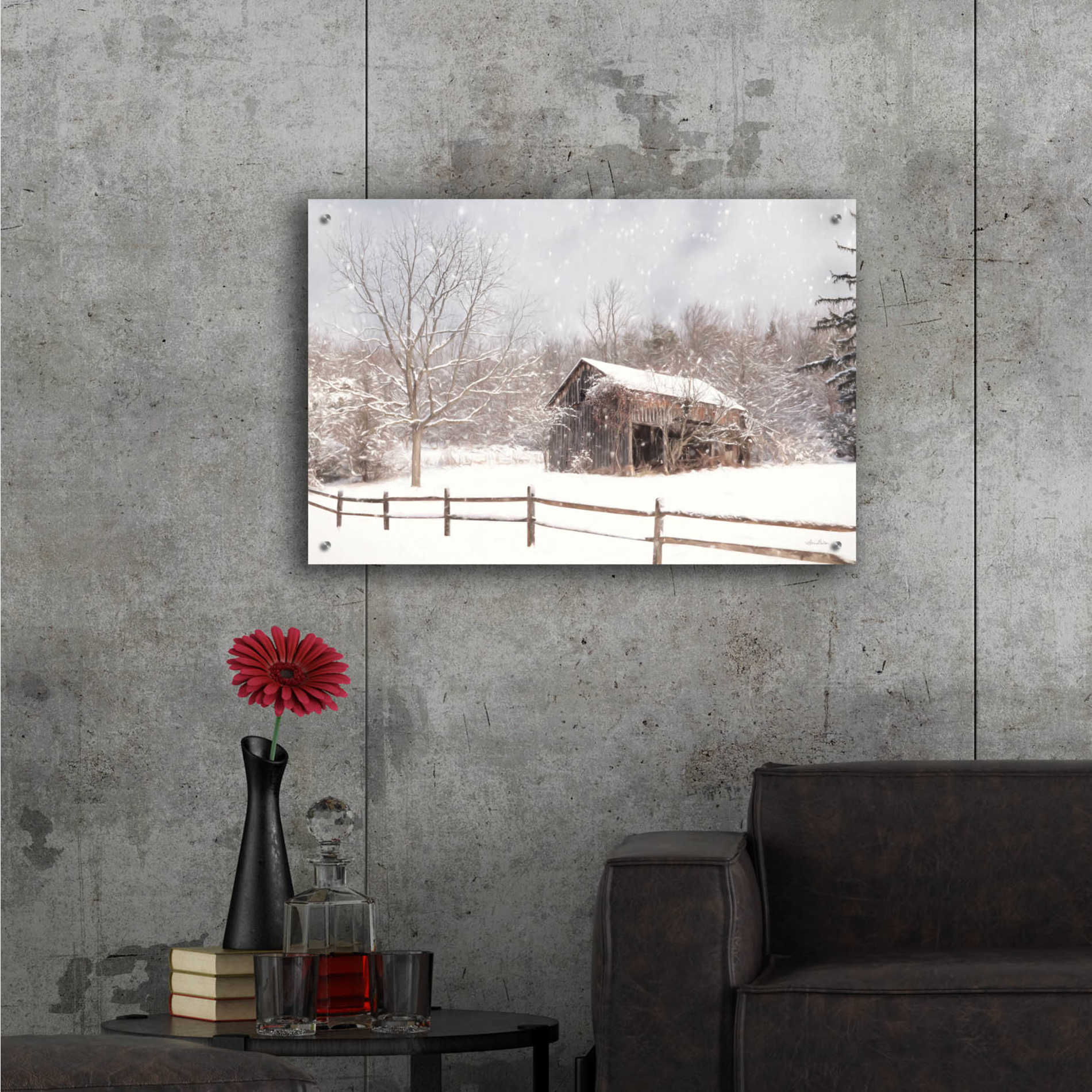 Epic Art 'Beautiful Solitude' by Lori Deiter Acrylic Glass Wall Art,36x24