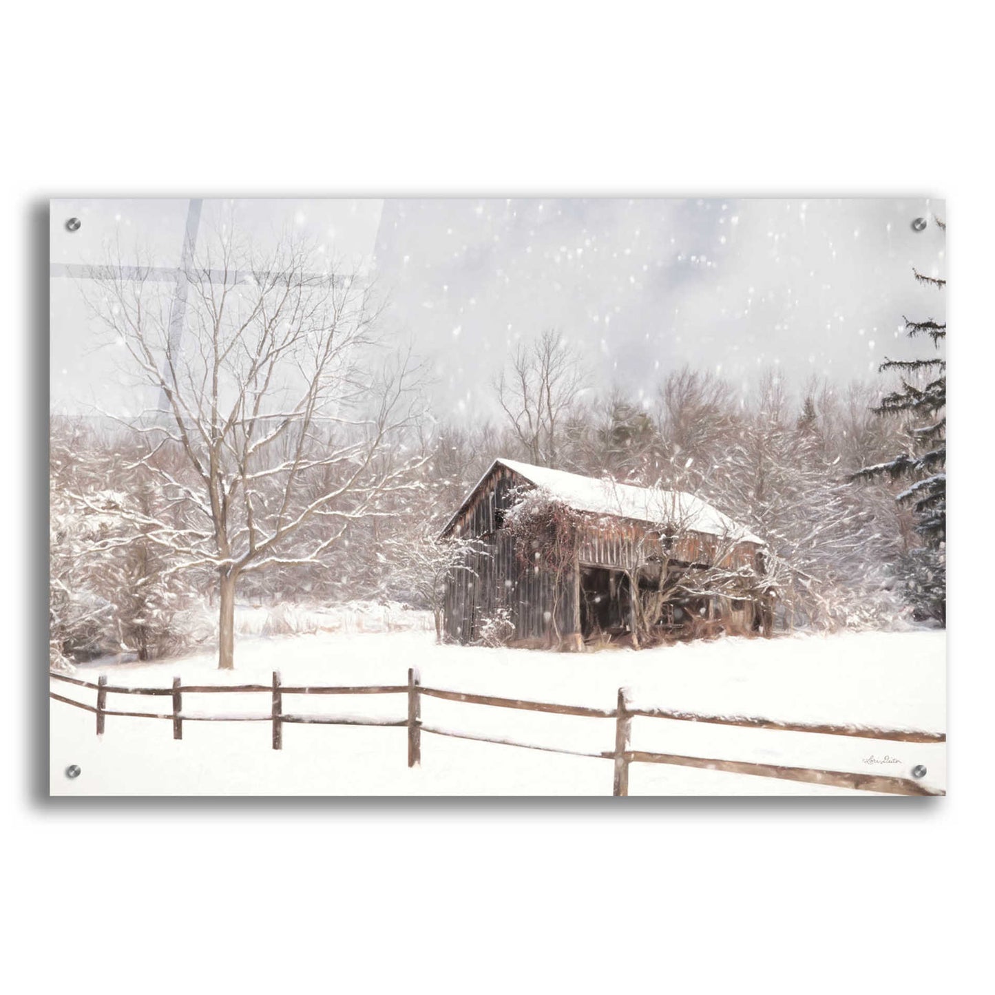 Epic Art 'Beautiful Solitude' by Lori Deiter Acrylic Glass Wall Art,36x24