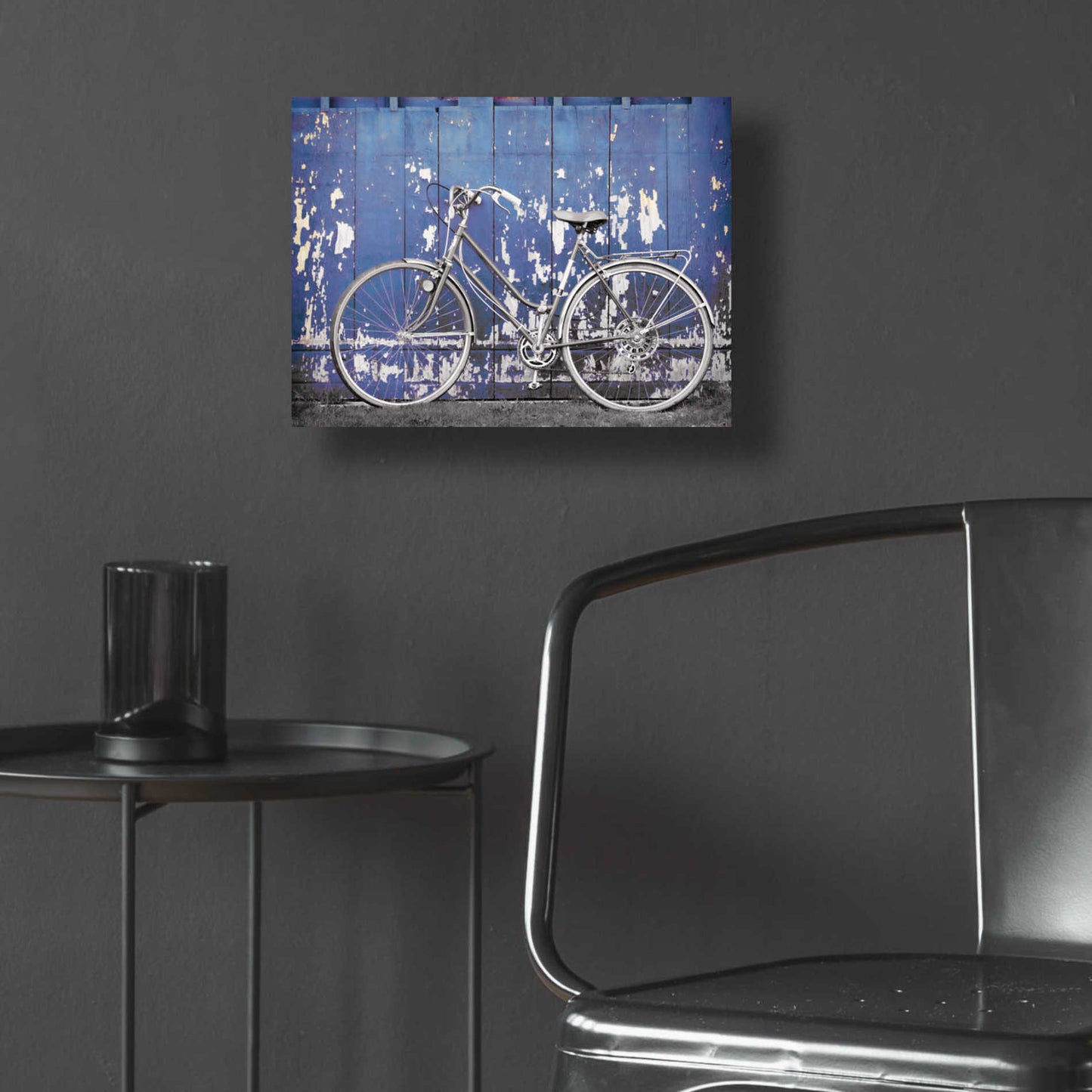 Epic Art 'Grungy Bike' by Lori Deiter Acrylic Glass Wall Art,16x12