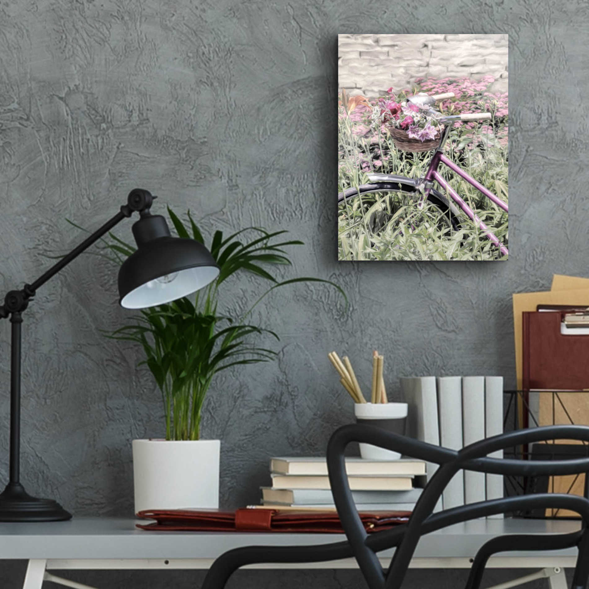 Epic Art 'Blooming Beauty' by Lori Deiter Acrylic Glass Wall Art,12x16