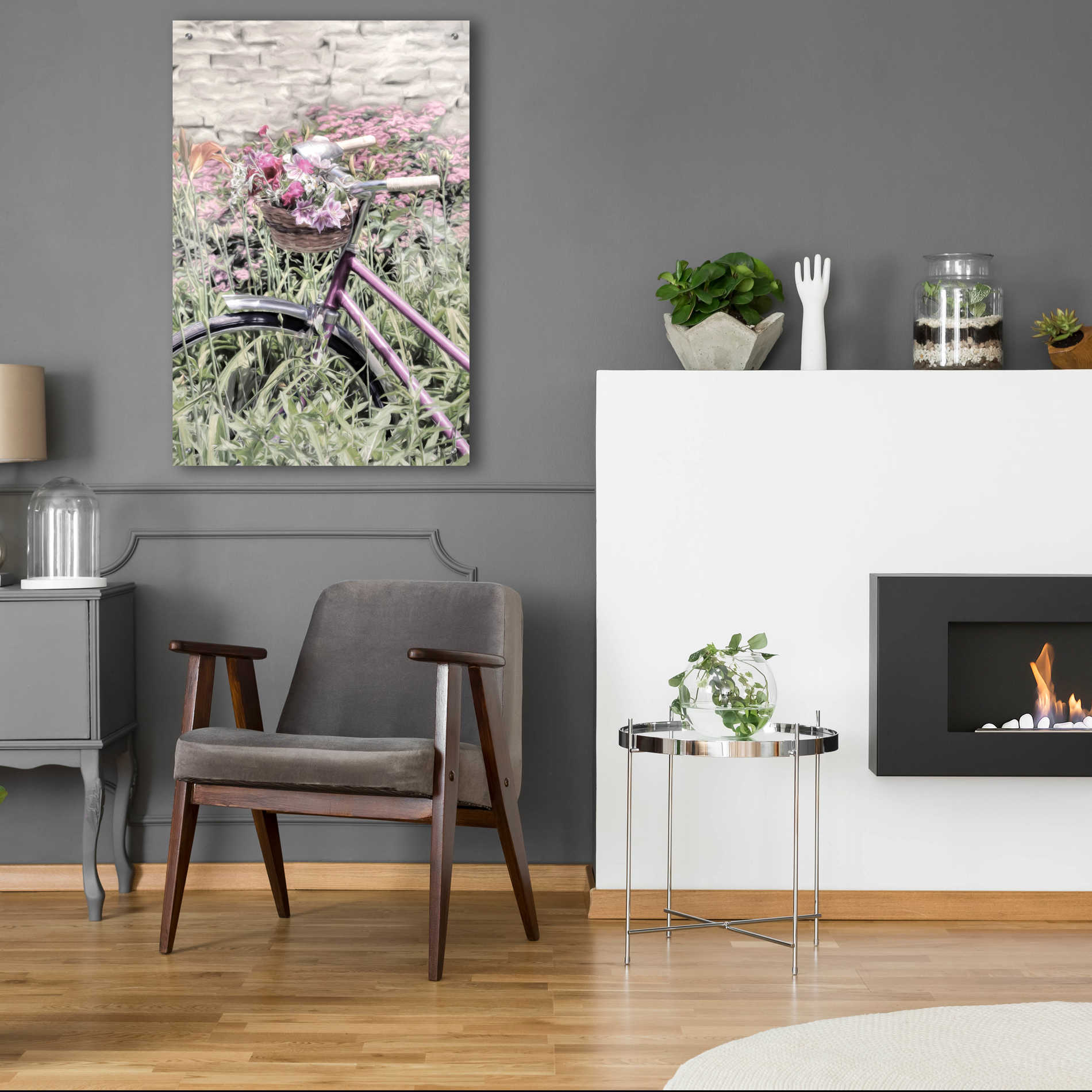 Epic Art 'Blooming Beauty' by Lori Deiter Acrylic Glass Wall Art,24x36