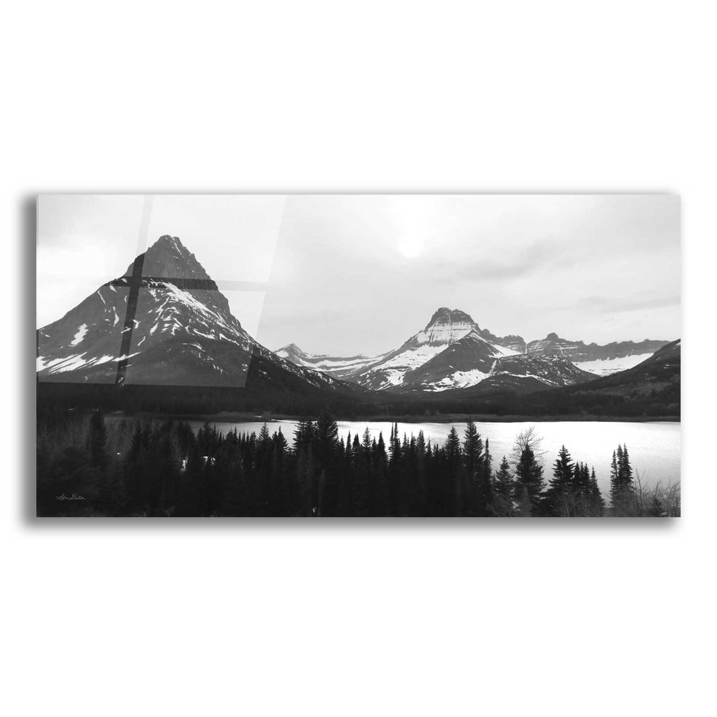 Epic Art 'Swiftcurrent Lake' by Lori Deiter Acrylic Glass Wall Art,2:1
