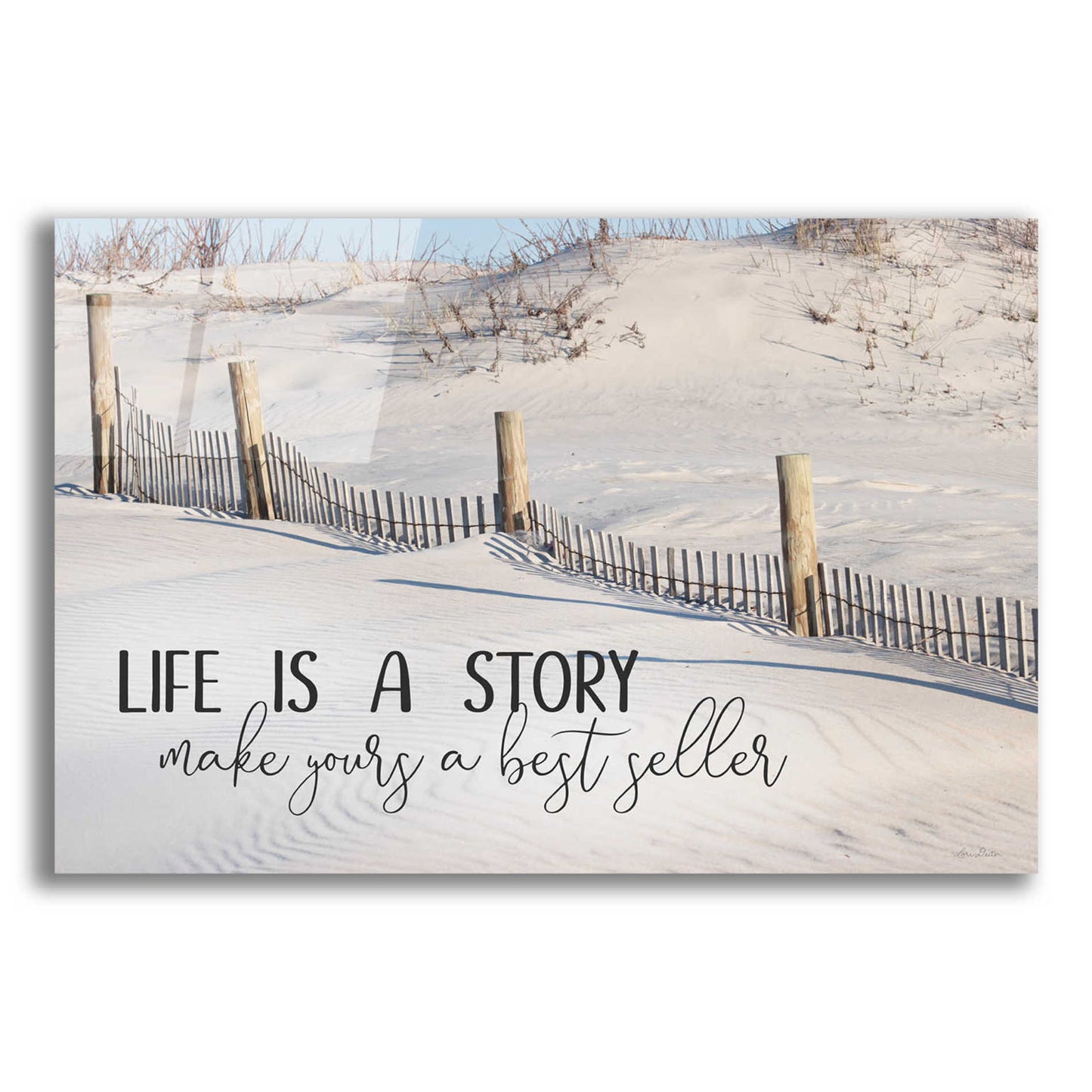 Epic Art 'Life is a Story' by Lori Deiter Acrylic Glass Wall Art