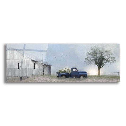 Epic Art 'Jonestown Barn' by Lori Deiter Acrylic Glass Wall Art,3:1