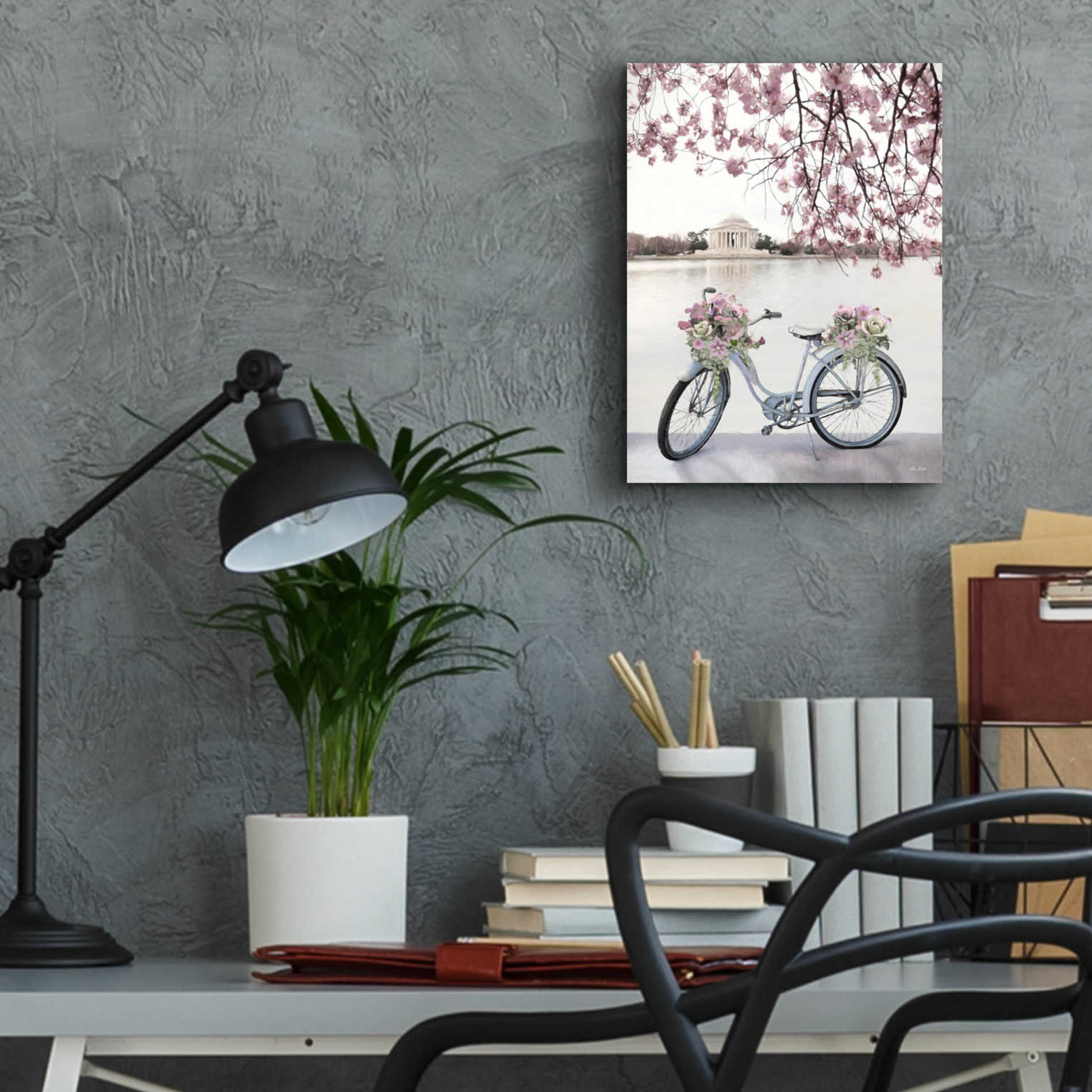 Epic Art 'Enjoy Beauty' by Lori Deiter Acrylic Glass Wall Art,12x16