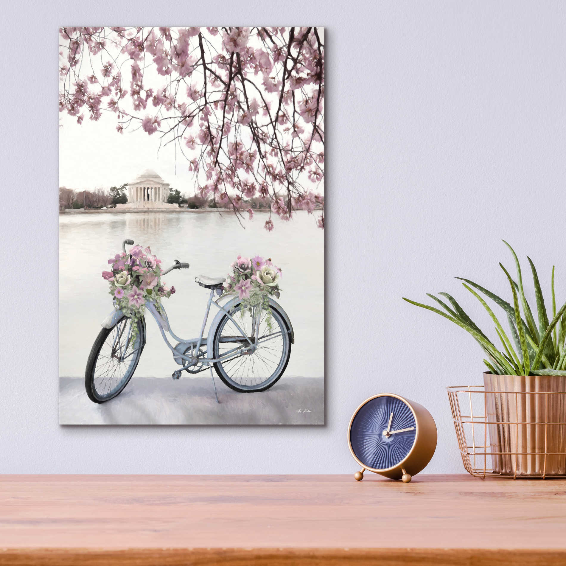 Epic Art 'Enjoy Beauty' by Lori Deiter Acrylic Glass Wall Art,12x16