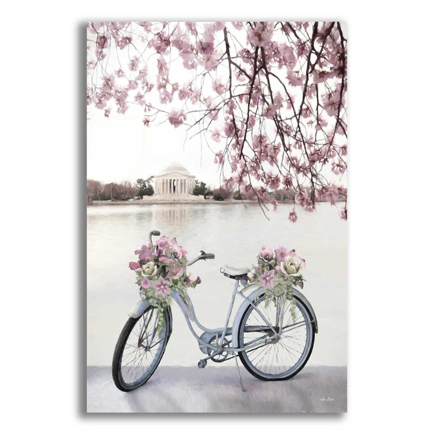 Epic Art 'Enjoy Beauty' by Lori Deiter Acrylic Glass Wall Art,12x16