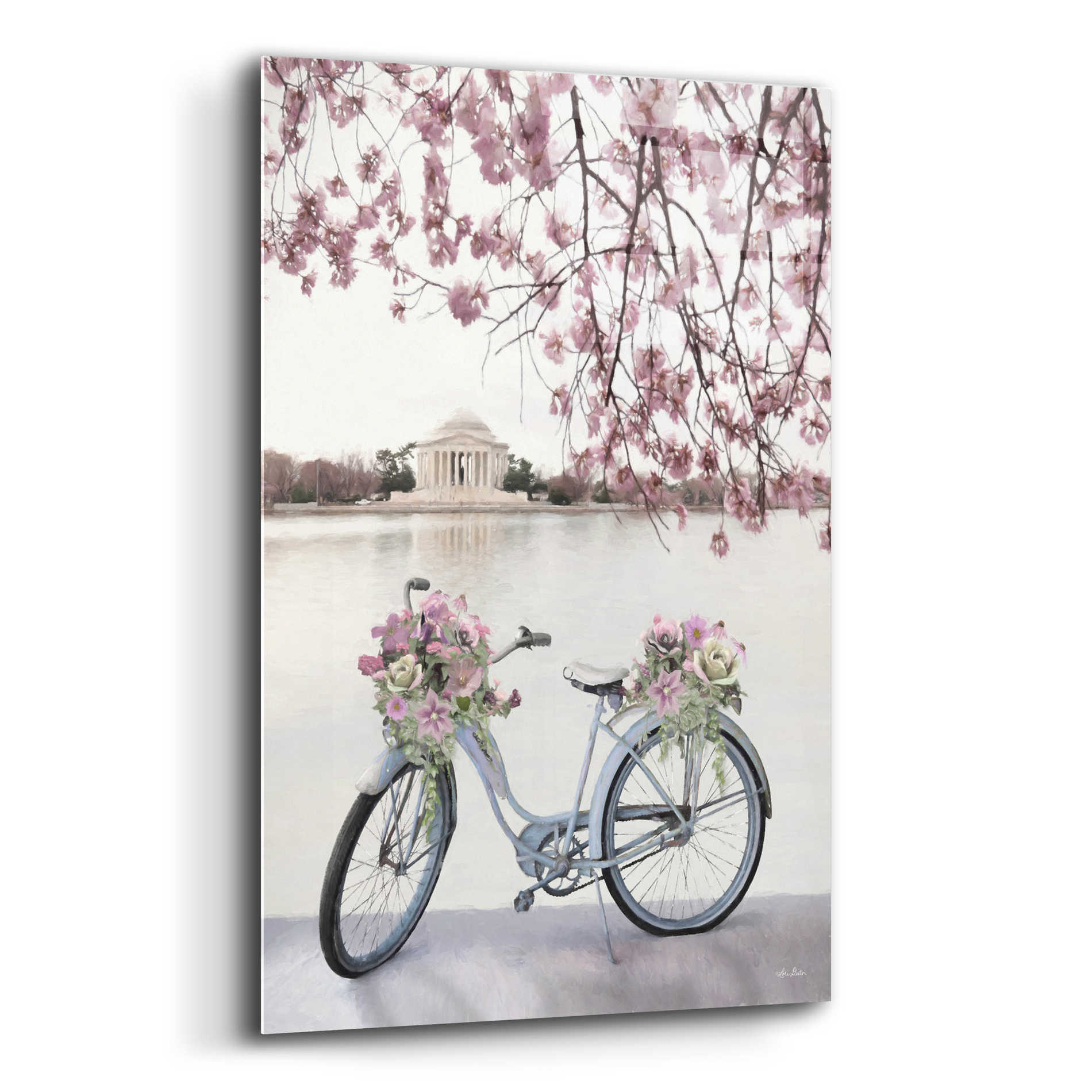 Epic Art 'Enjoy Beauty' by Lori Deiter Acrylic Glass Wall Art,16x24