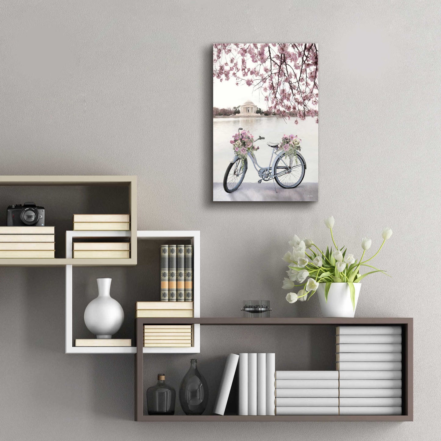 Epic Art 'Enjoy Beauty' by Lori Deiter Acrylic Glass Wall Art,16x24