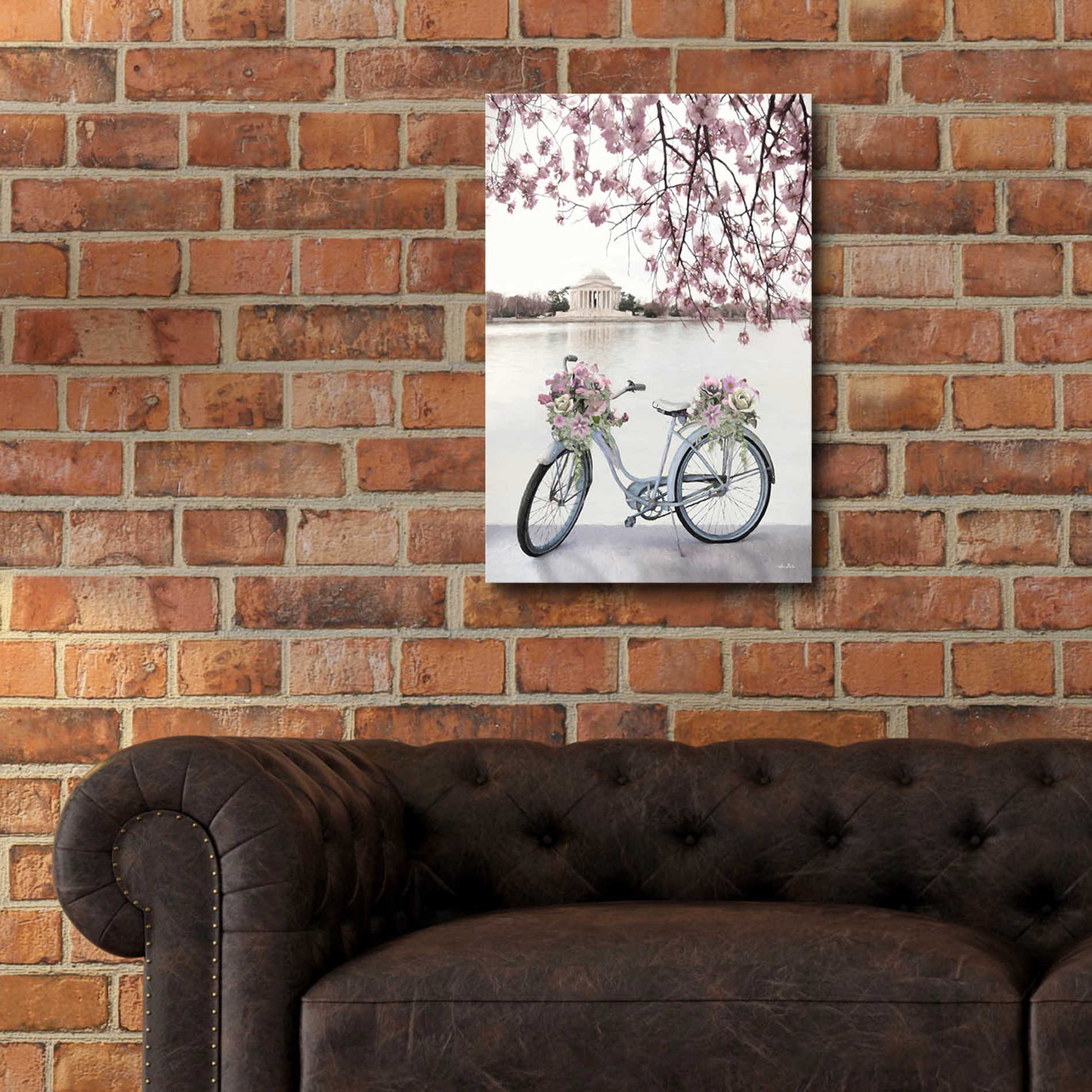 Epic Art 'Enjoy Beauty' by Lori Deiter Acrylic Glass Wall Art,16x24