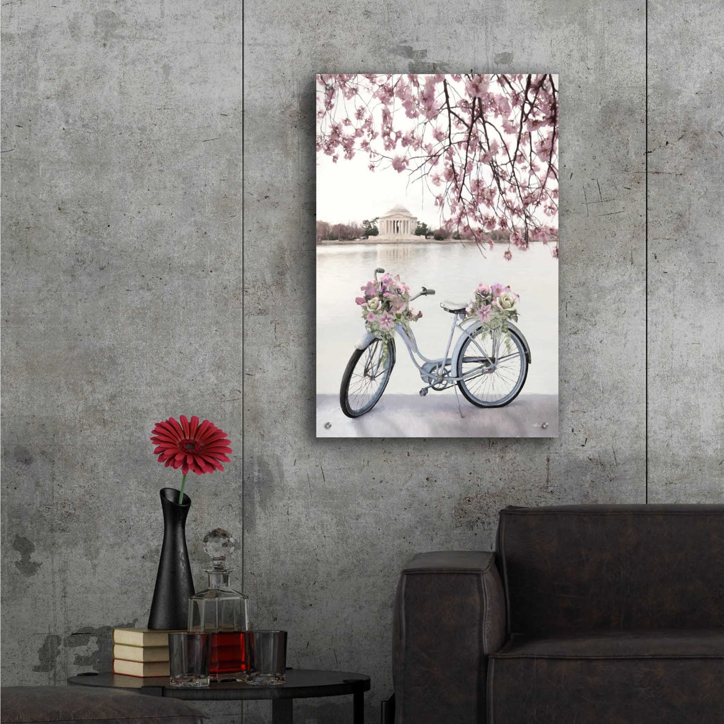 Epic Art 'Enjoy Beauty' by Lori Deiter Acrylic Glass Wall Art,24x36