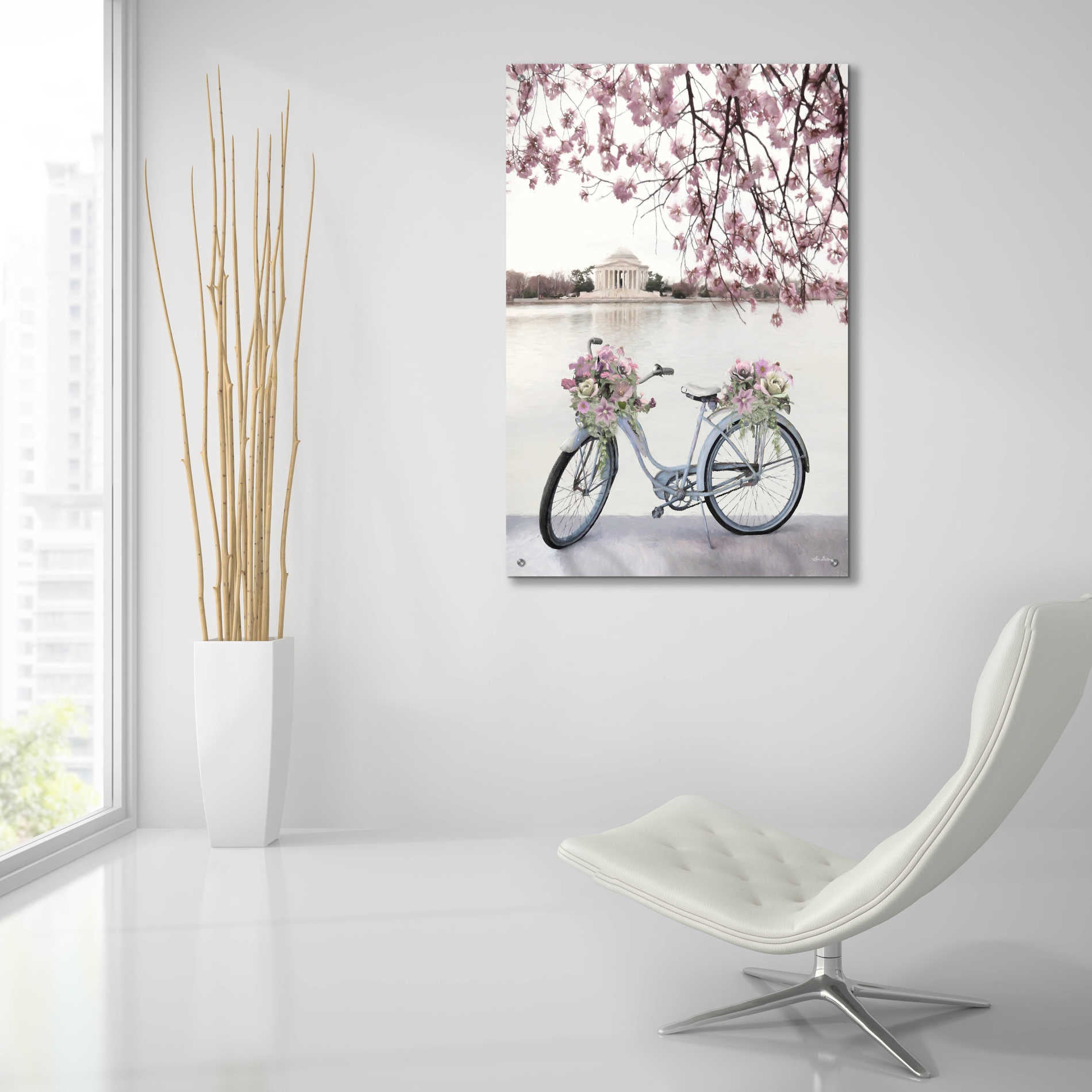 Epic Art 'Enjoy Beauty' by Lori Deiter Acrylic Glass Wall Art,24x36