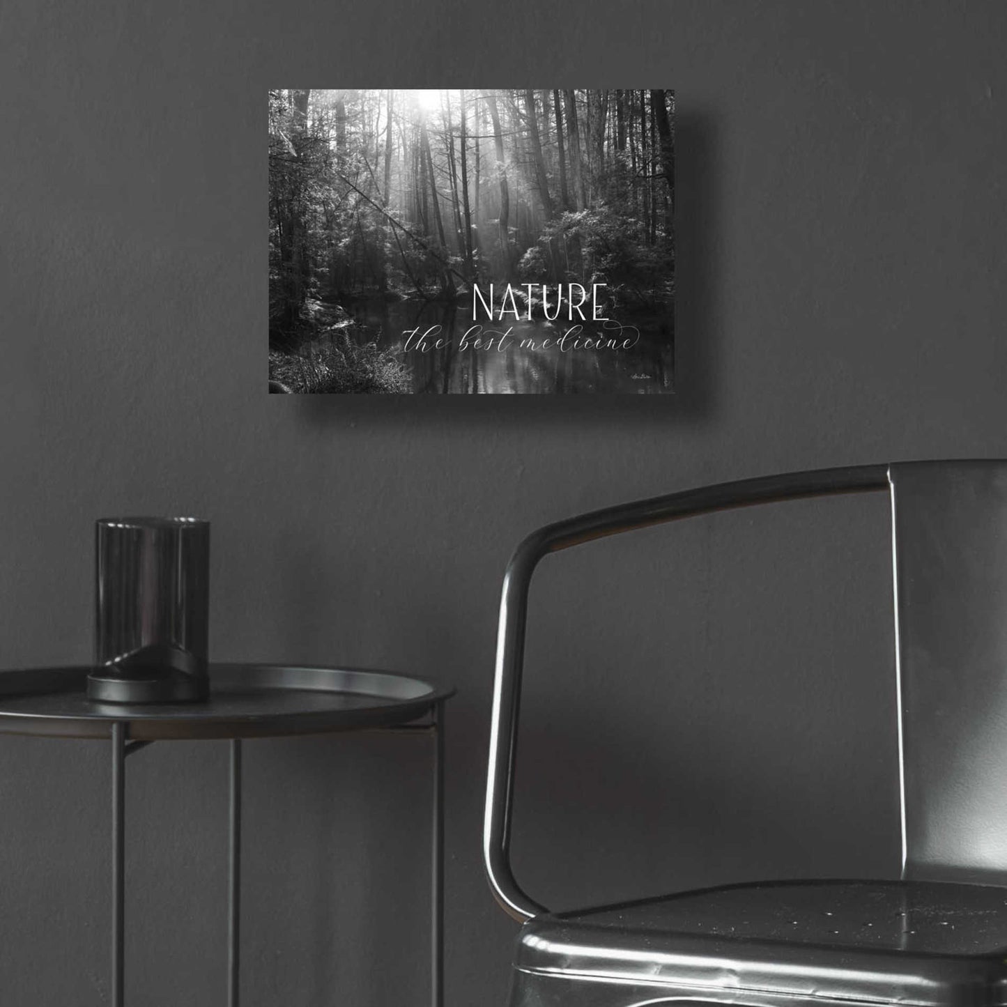 Epic Art 'Nature - The Best Medicine' by Lori Deiter Acrylic Glass Wall Art,16x12