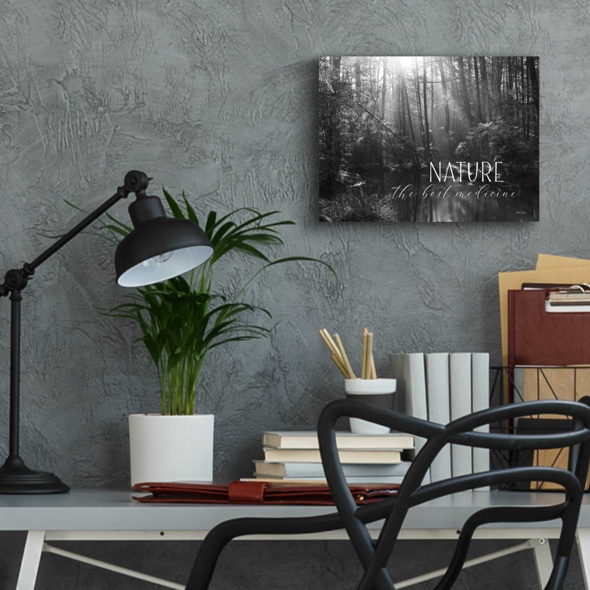 Epic Art 'Nature - The Best Medicine' by Lori Deiter Acrylic Glass Wall Art,16x12