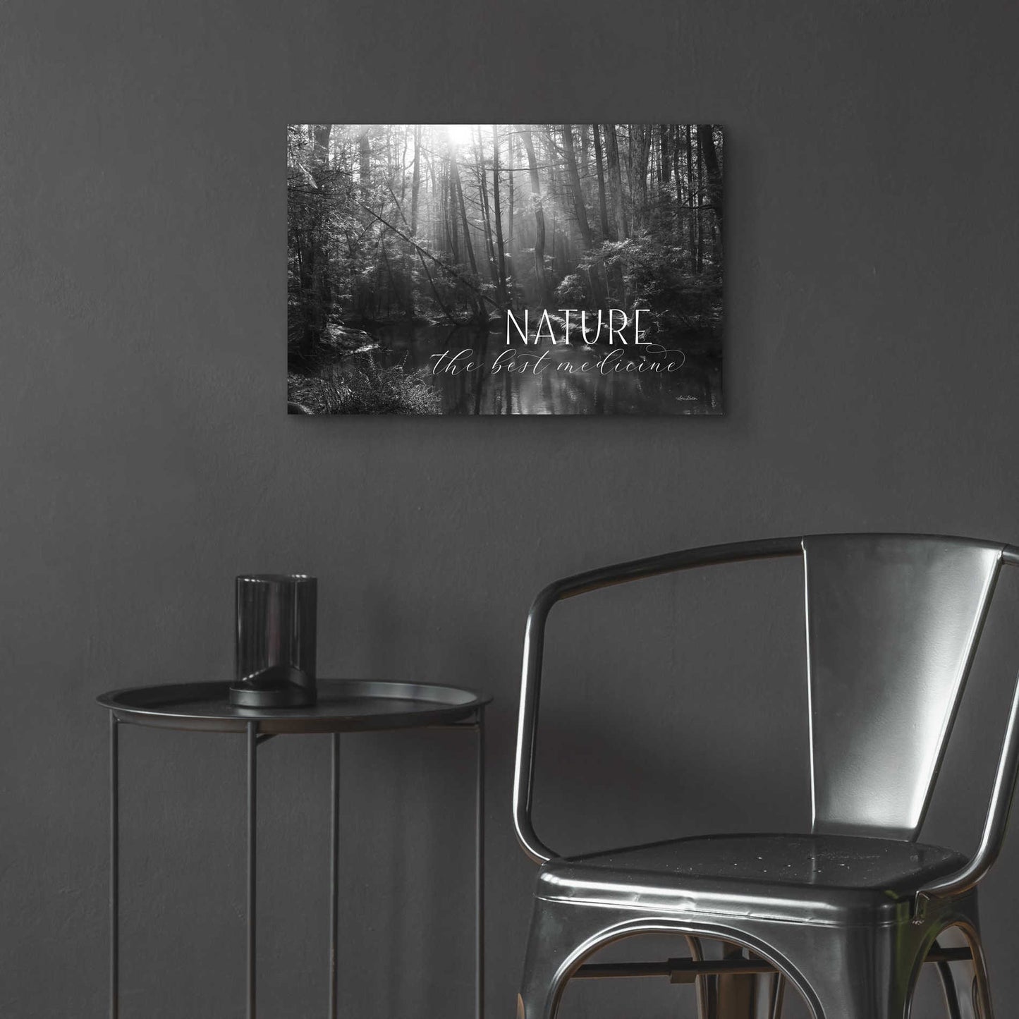 Epic Art 'Nature - The Best Medicine' by Lori Deiter Acrylic Glass Wall Art,24x16