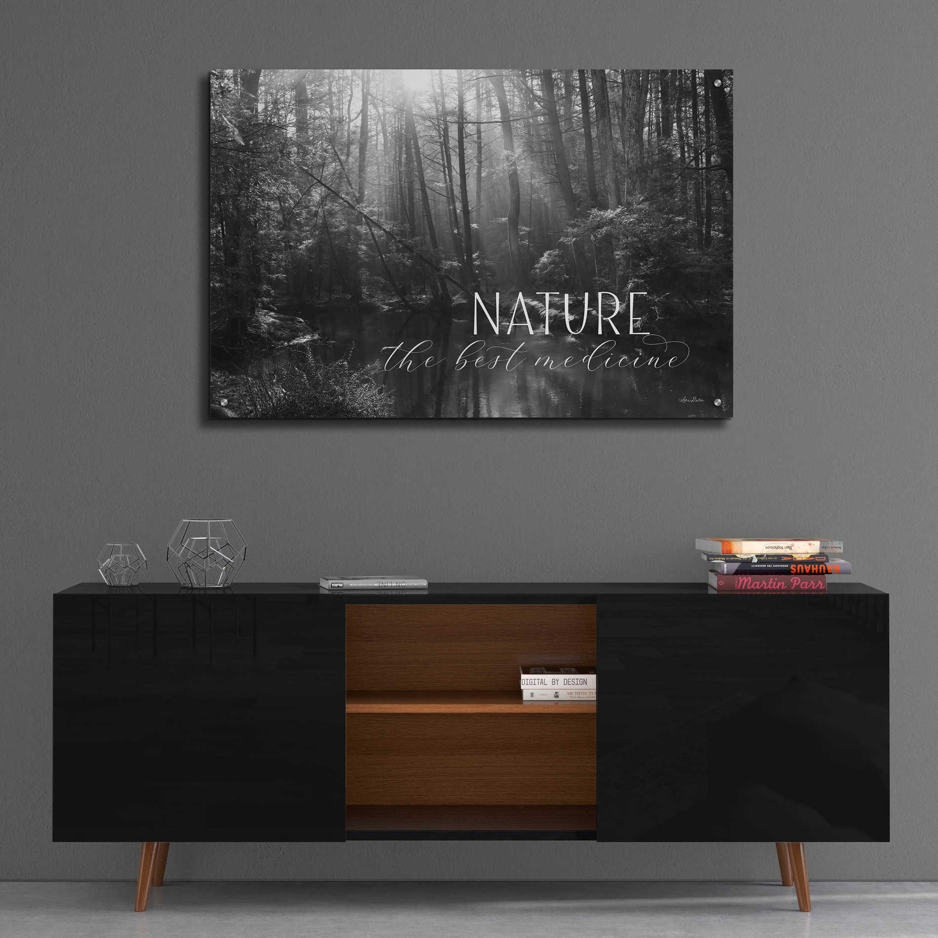 Epic Art 'Nature - The Best Medicine' by Lori Deiter Acrylic Glass Wall Art,36x24
