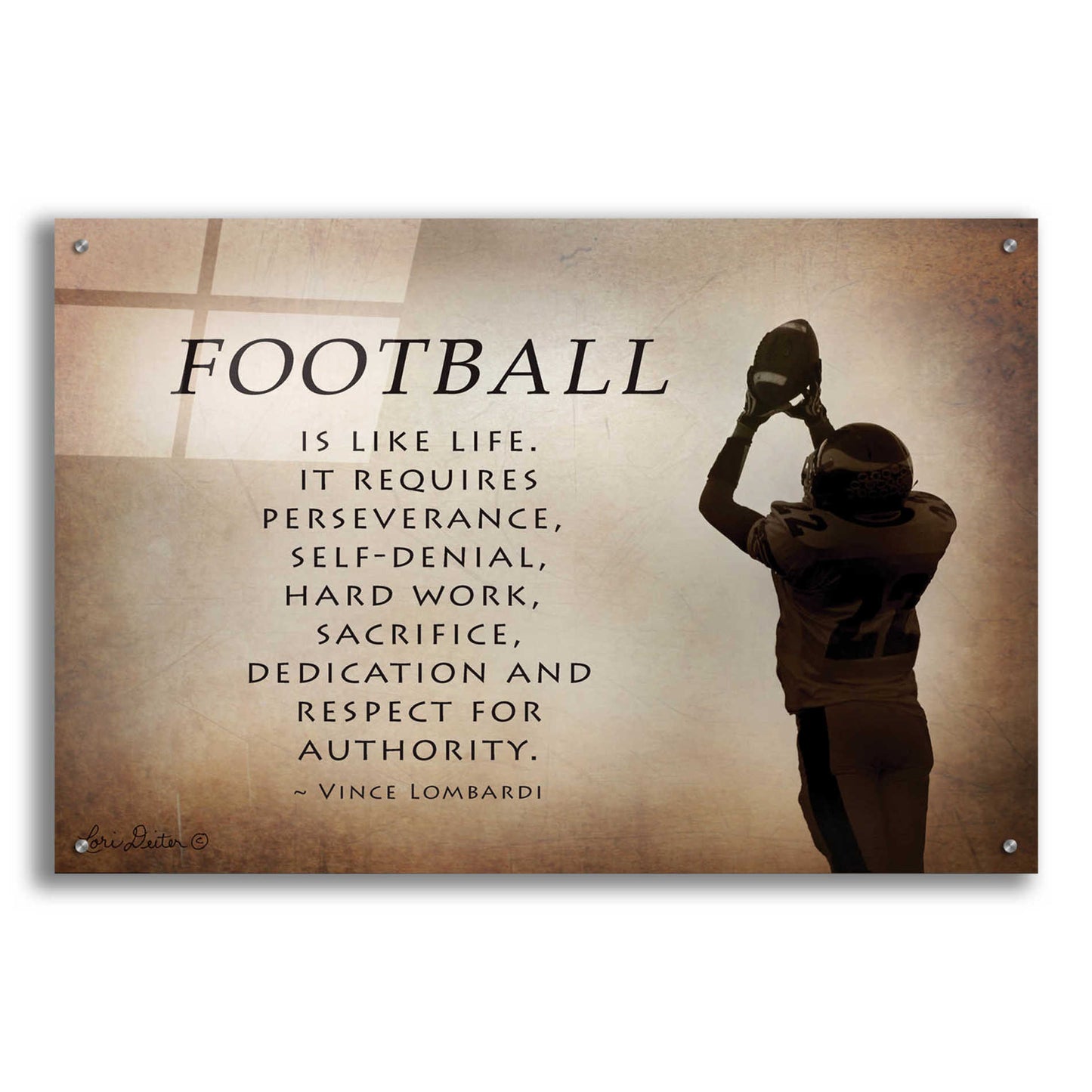 Epic Art 'The Catch' by Lori Deiter Acrylic Glass Wall Art,36x24