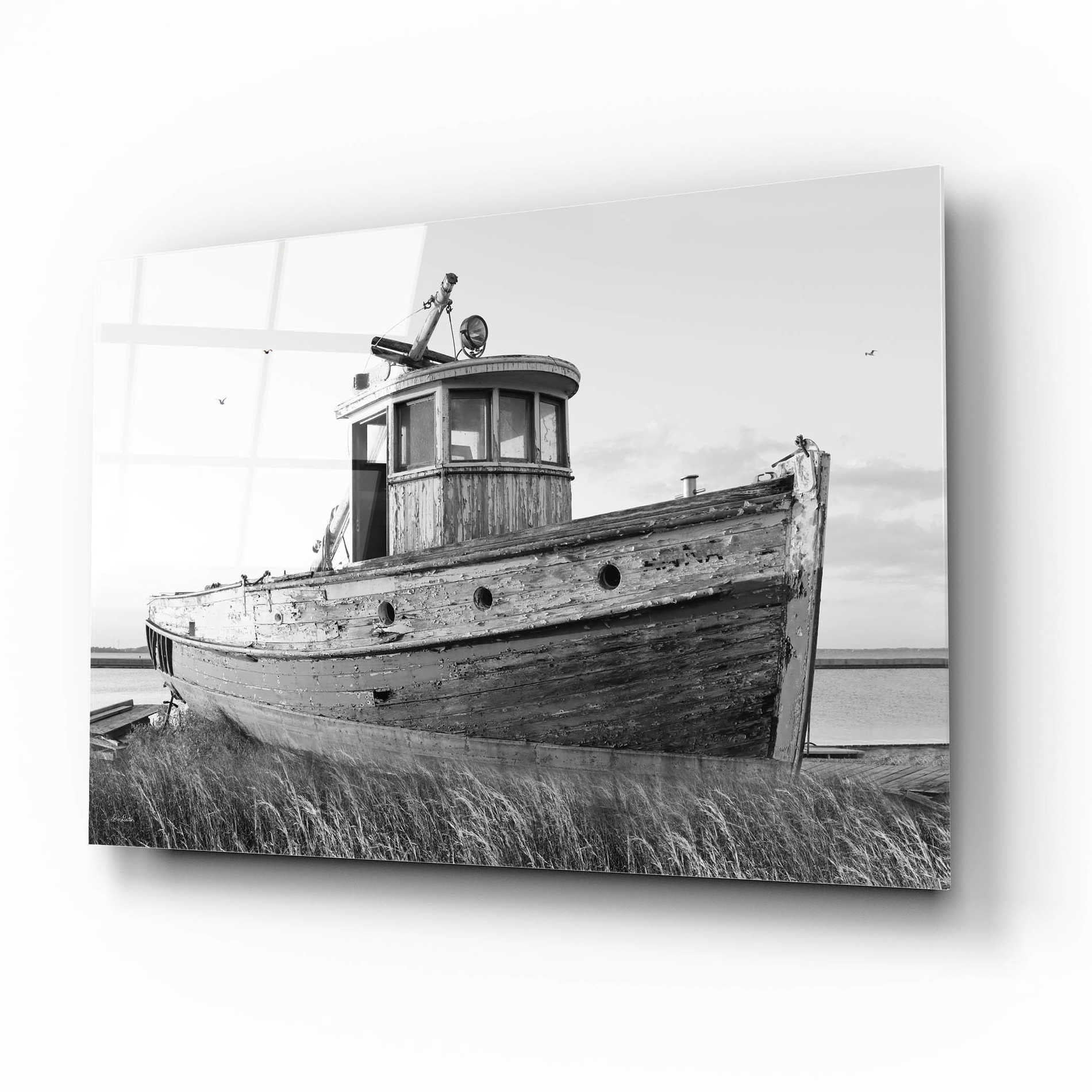 Epic Art 'This Old Boat I' by Lori Deiter Acrylic Glass Wall Art,16x12