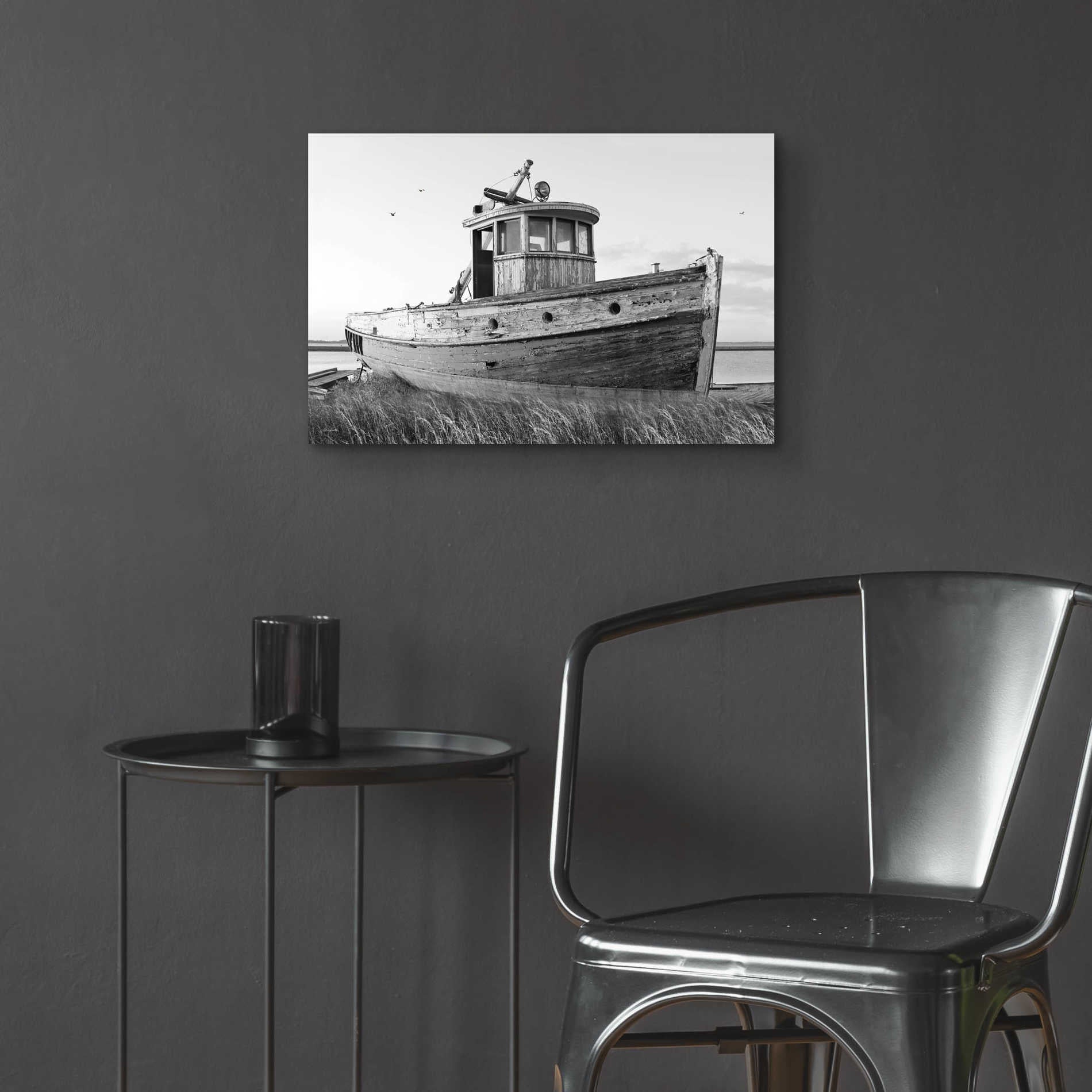 Epic Art 'This Old Boat I' by Lori Deiter Acrylic Glass Wall Art,24x16