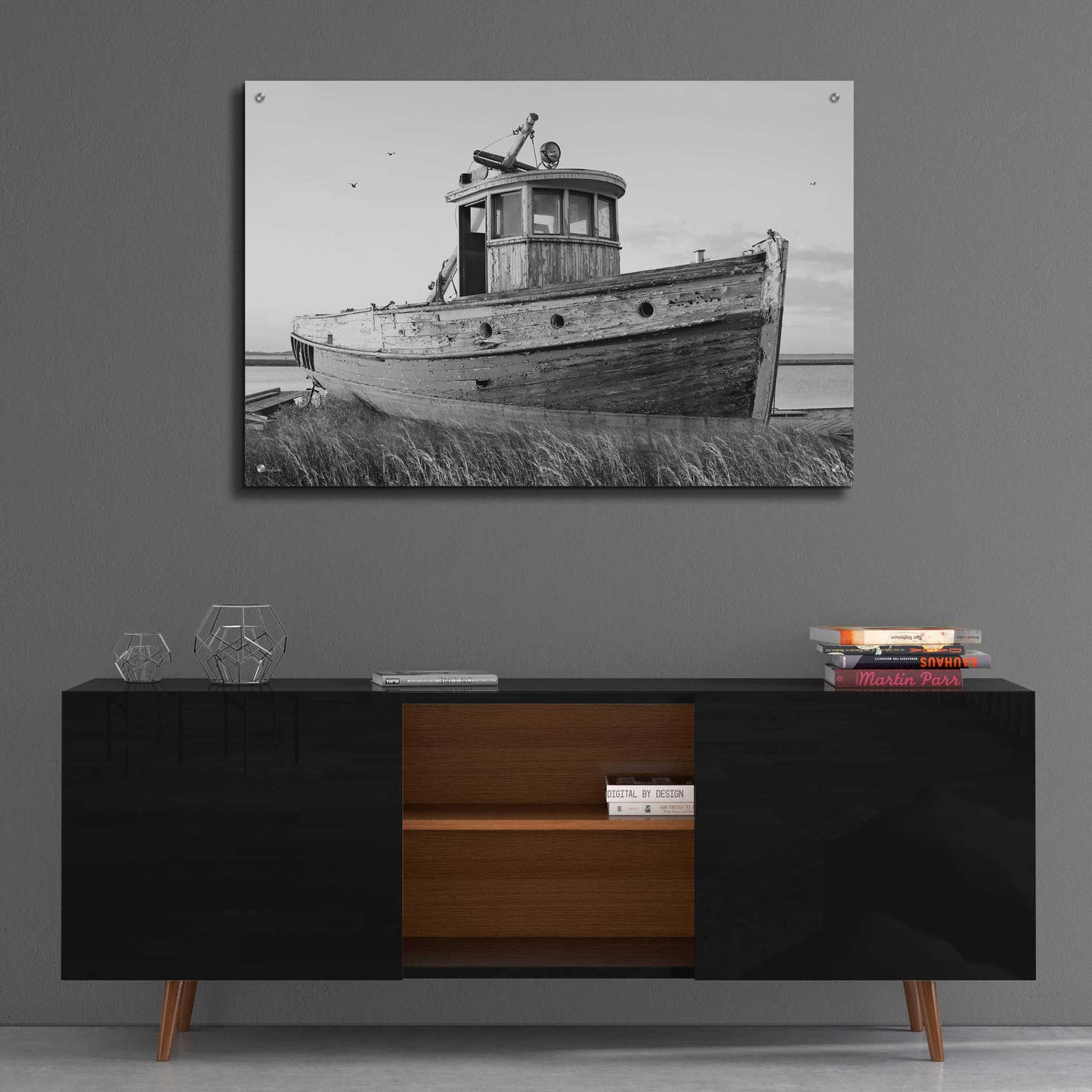 Epic Art 'This Old Boat I' by Lori Deiter Acrylic Glass Wall Art,36x24