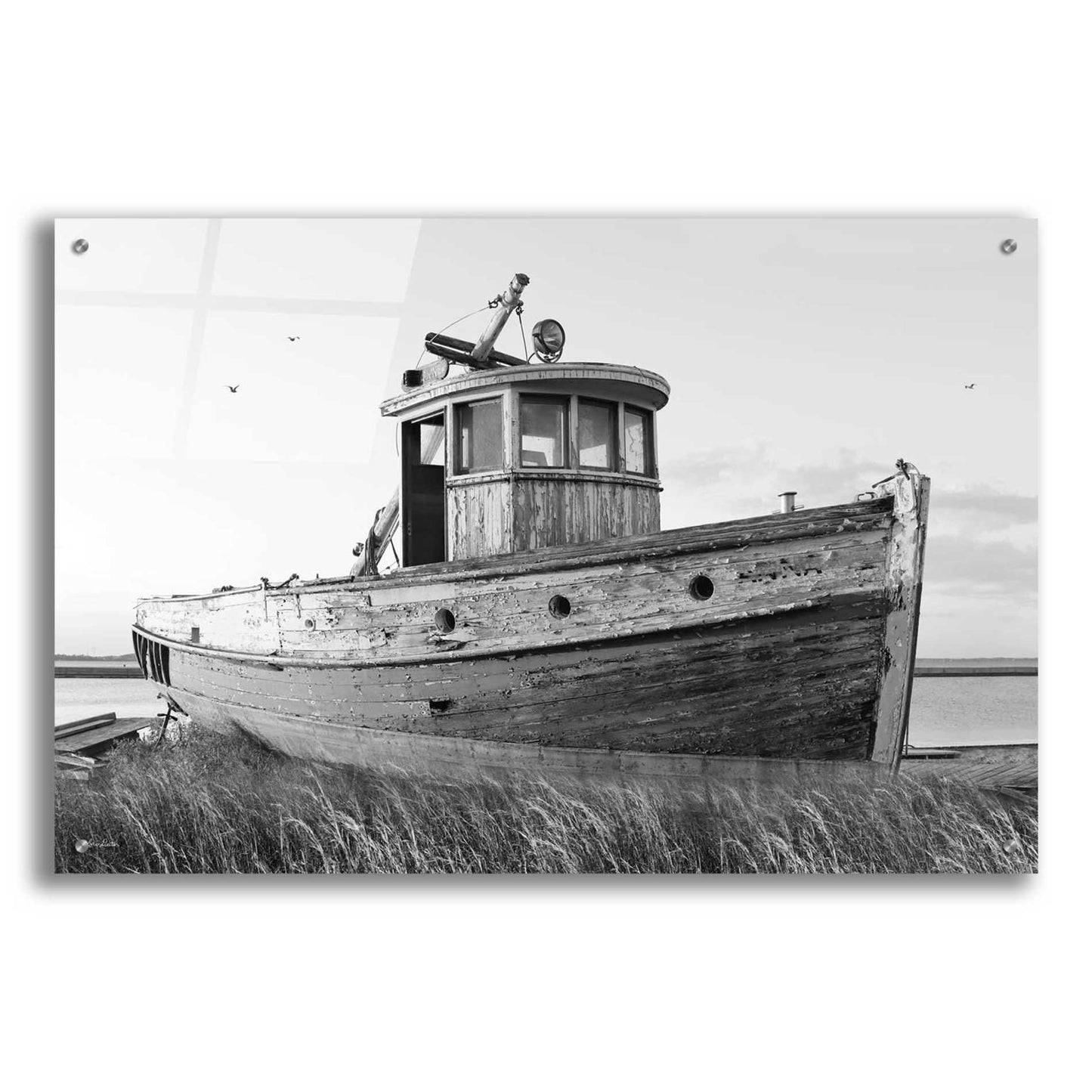 Epic Art 'This Old Boat I' by Lori Deiter Acrylic Glass Wall Art,36x24