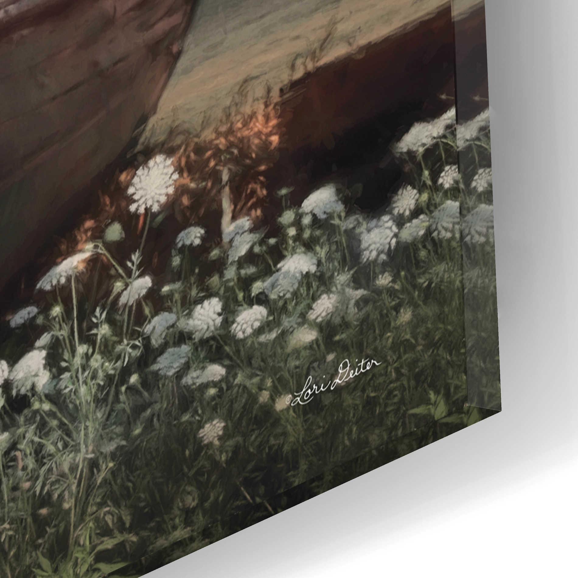 Epic Art 'Anna' by Lori Deiter Acrylic Glass Wall Art,16x12