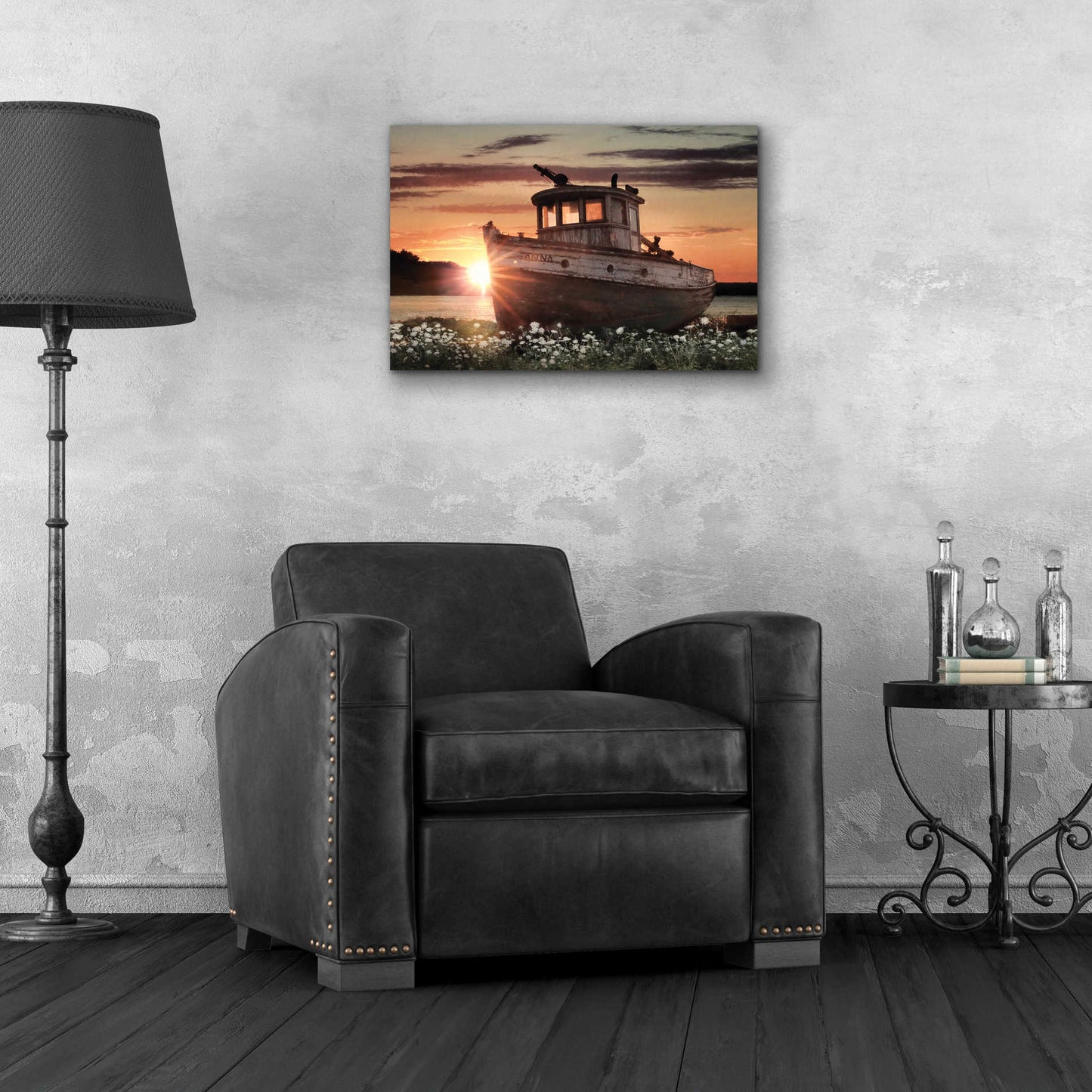 Epic Art 'Anna' by Lori Deiter Acrylic Glass Wall Art,24x16