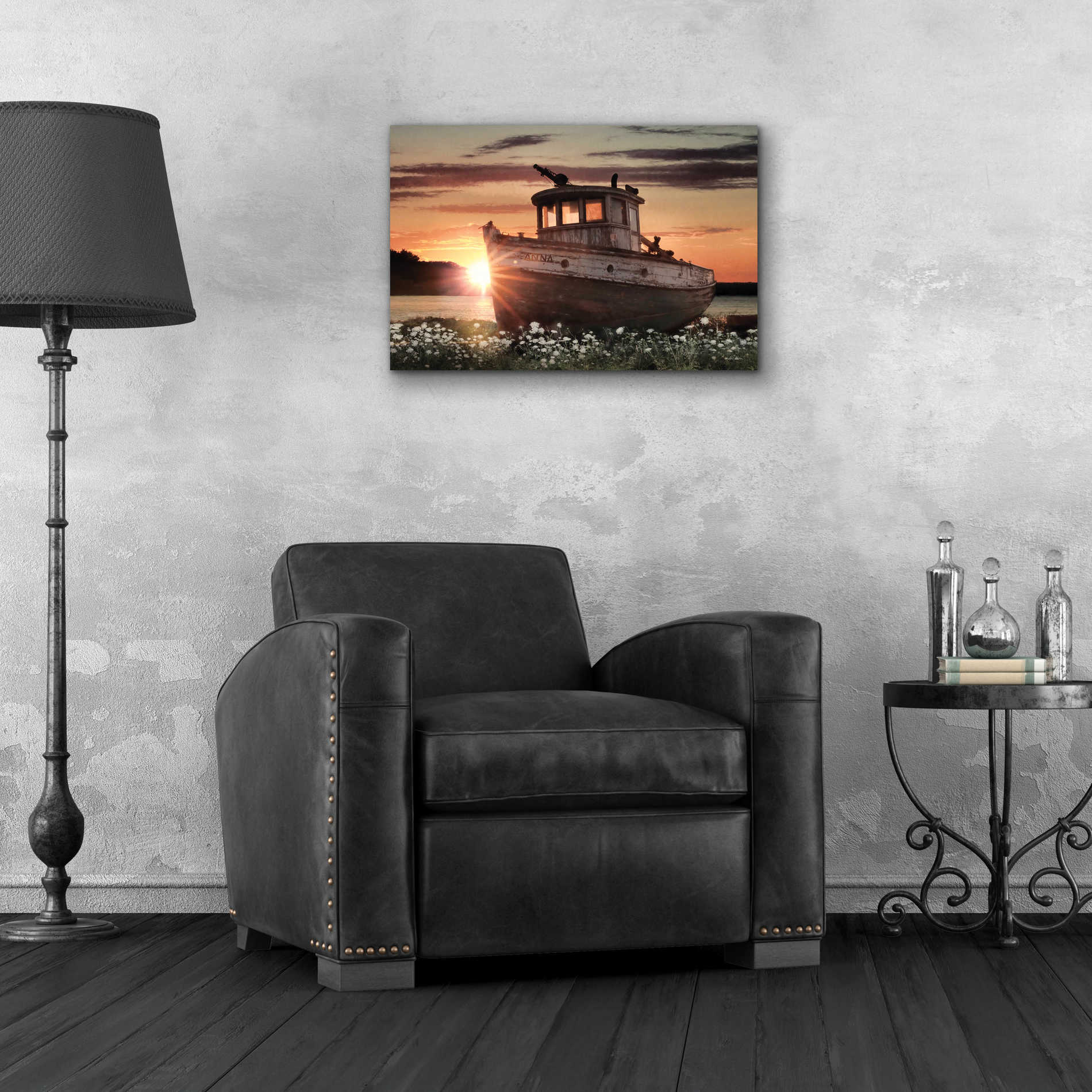 Epic Art 'Anna' by Lori Deiter Acrylic Glass Wall Art,24x16